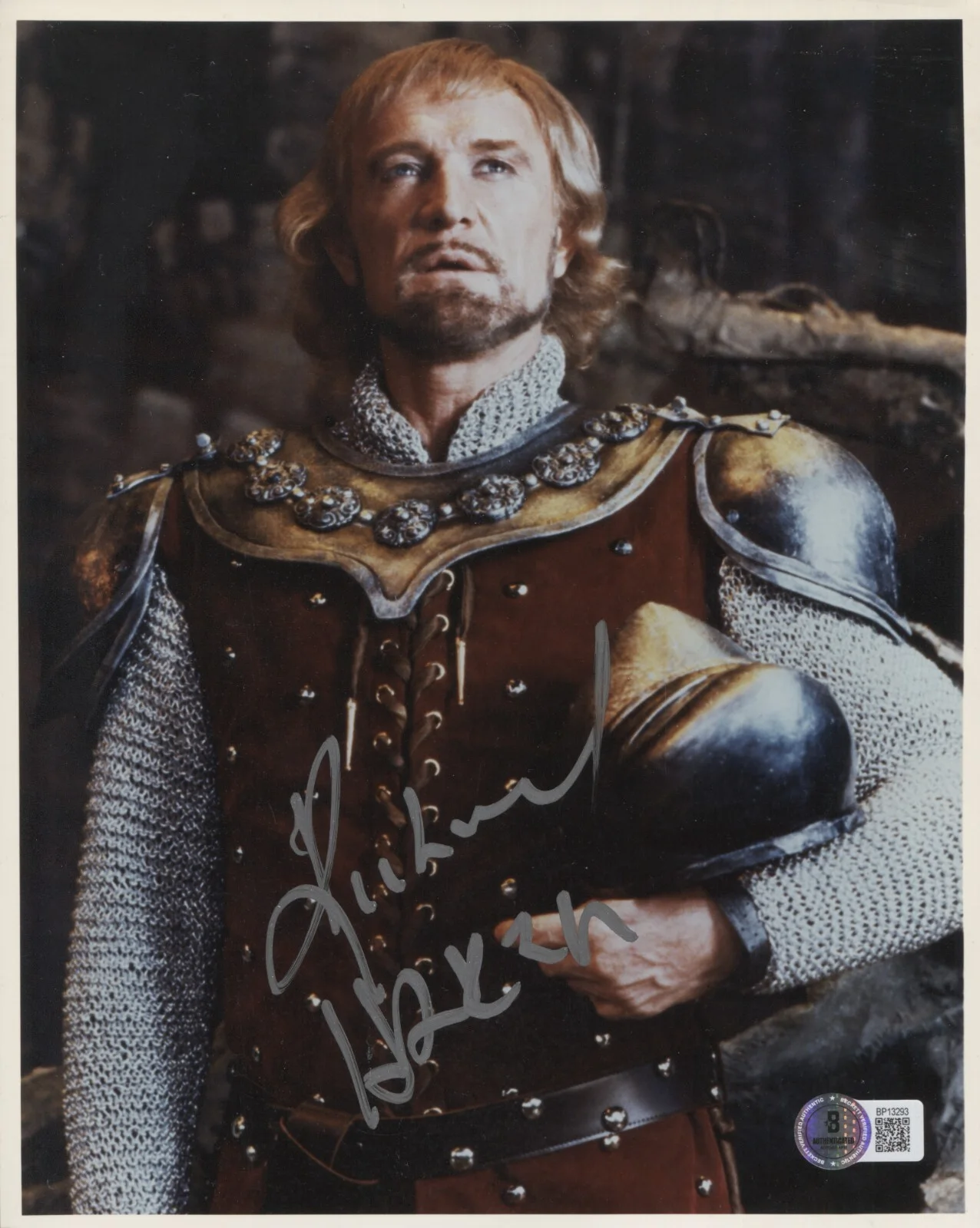 Richard Harris — RICHARD HARRIS SIGNED AUTOGRAPHED 8X10 PHOTO CAMELOT KING ARTHUR BECKETT BAS COA