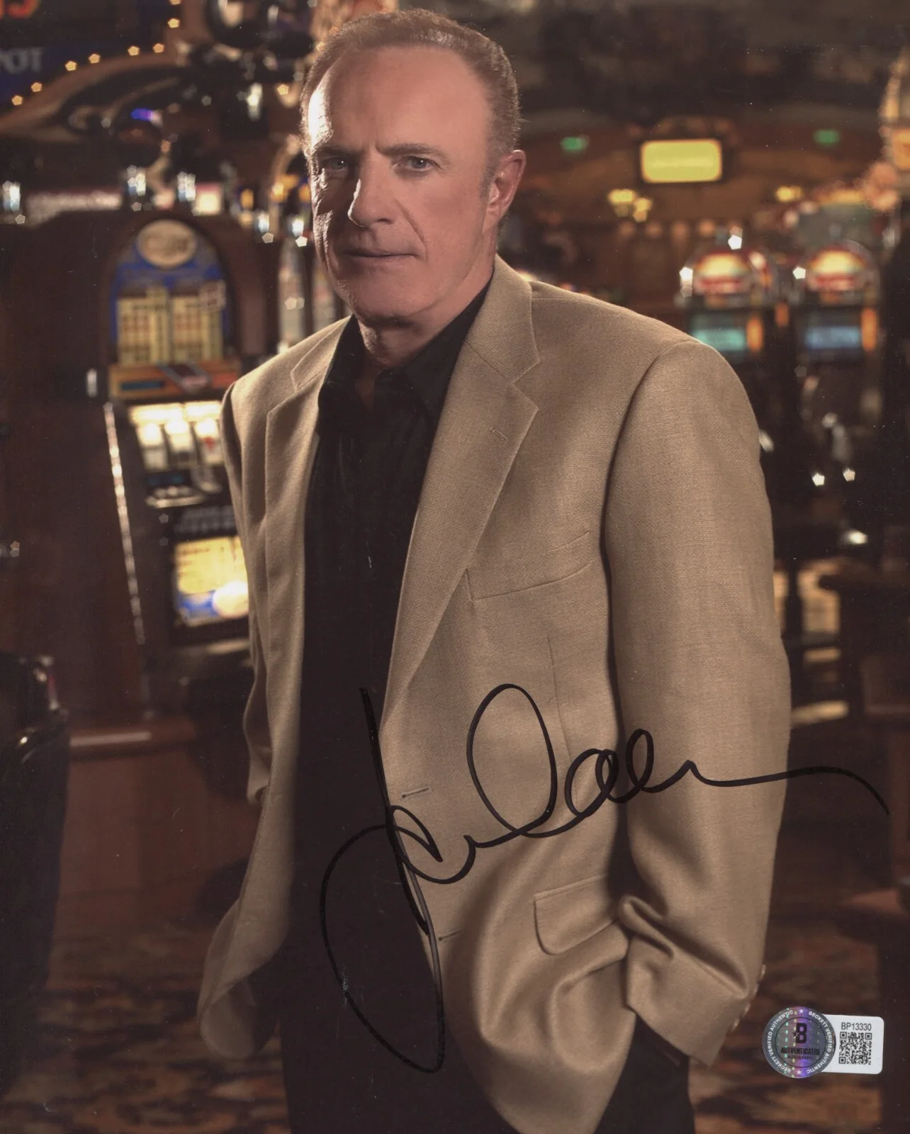 James Caan — JAMES CAAN SIGNED 8X10 PHOTO LAS VEGAS THE GODFATHER MISERY ELF BECKETT BAS COA