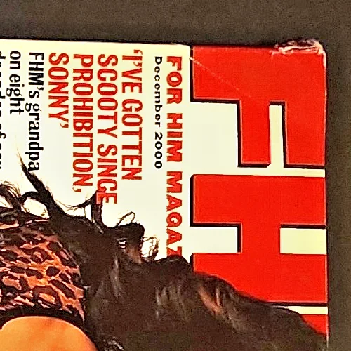 Shannen Doherty — SHANNEN DOHHERTY SIGNED FHM MAGAZINE BEVERLY HILLS 90210 CHARMED BECKETT BAS COA, image 2