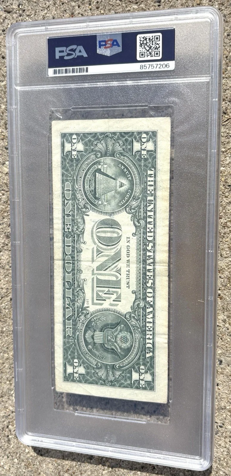 JID J.I.D. SIGNED PSA/DNA Auto Slabbed Dollar Bill RAP HIP HOP, изображение 2