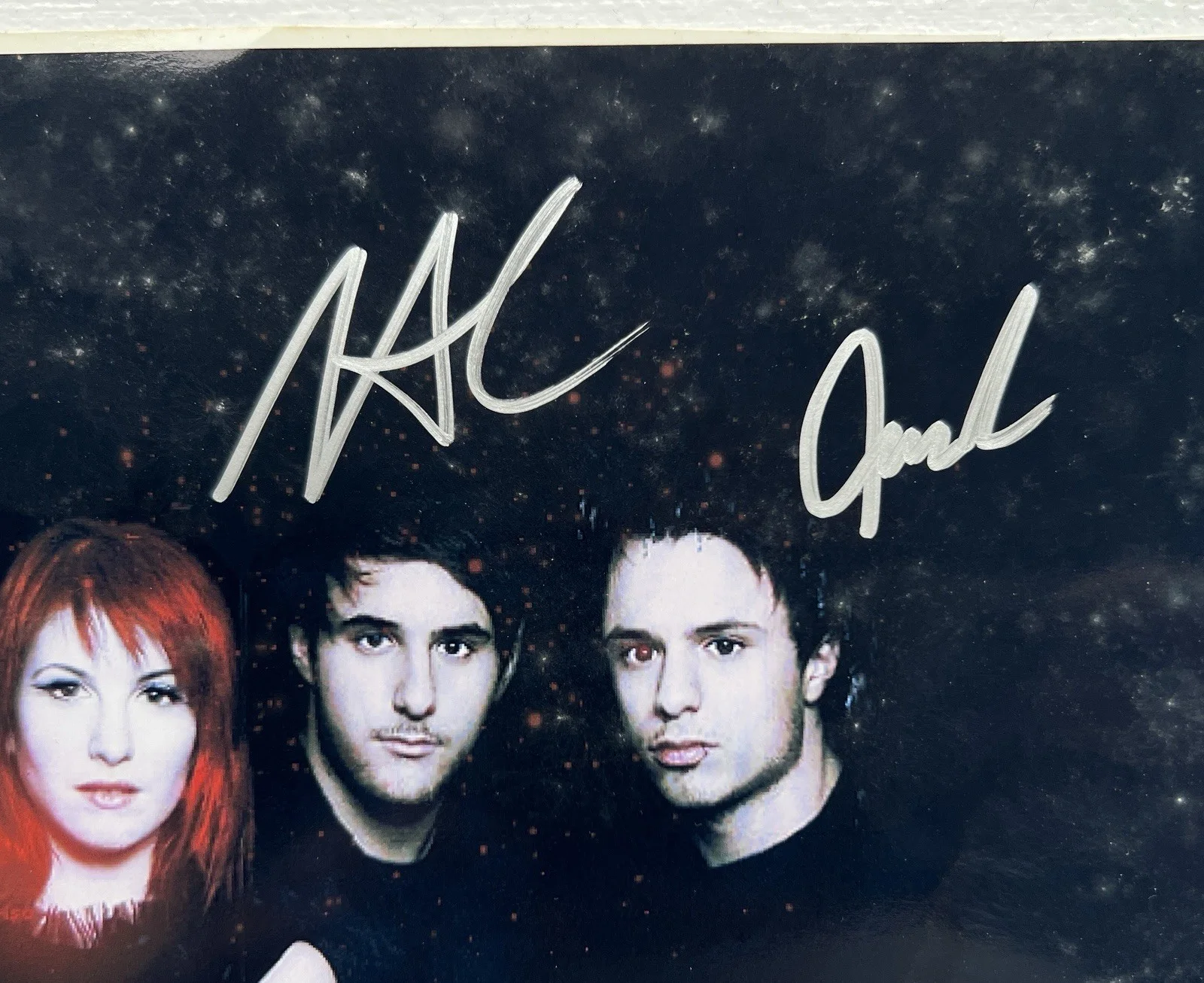 PARAMORE Signed Twilight "Decode" 8x10 Original 4 Band Members Hayley Williams, image 3