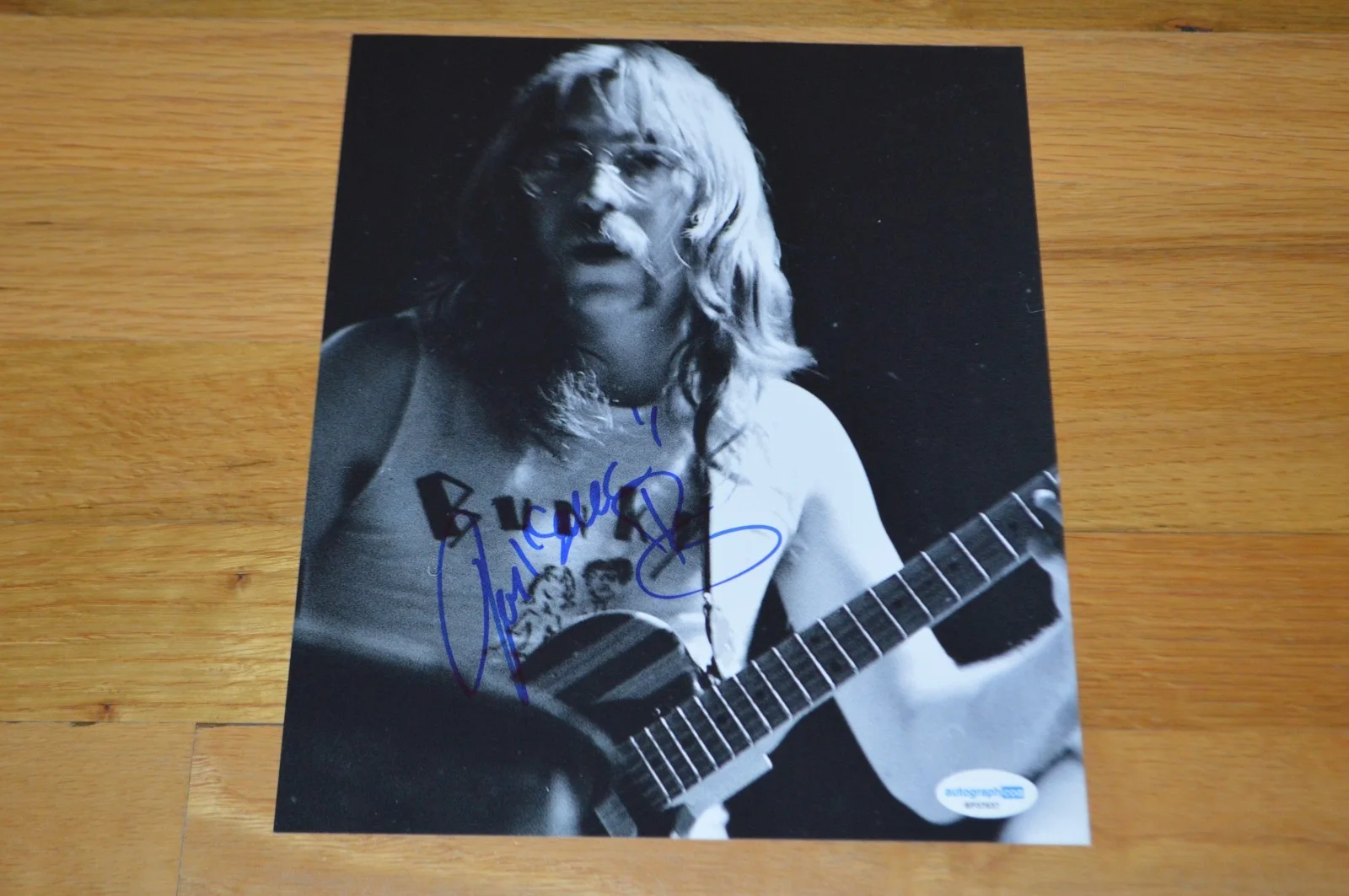 Steely Dan ~ Jeff Skunk Baxter Autographed 8x10 Color Photo with AUTOGRAPH COA, image 2