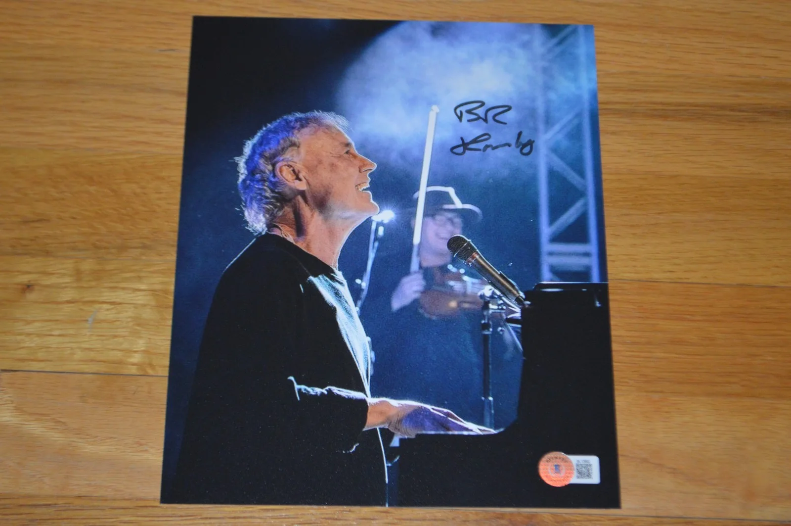 Bruce Hornsby Autographed 8x10 Color Photo with Beckett Hologram COA, image 4