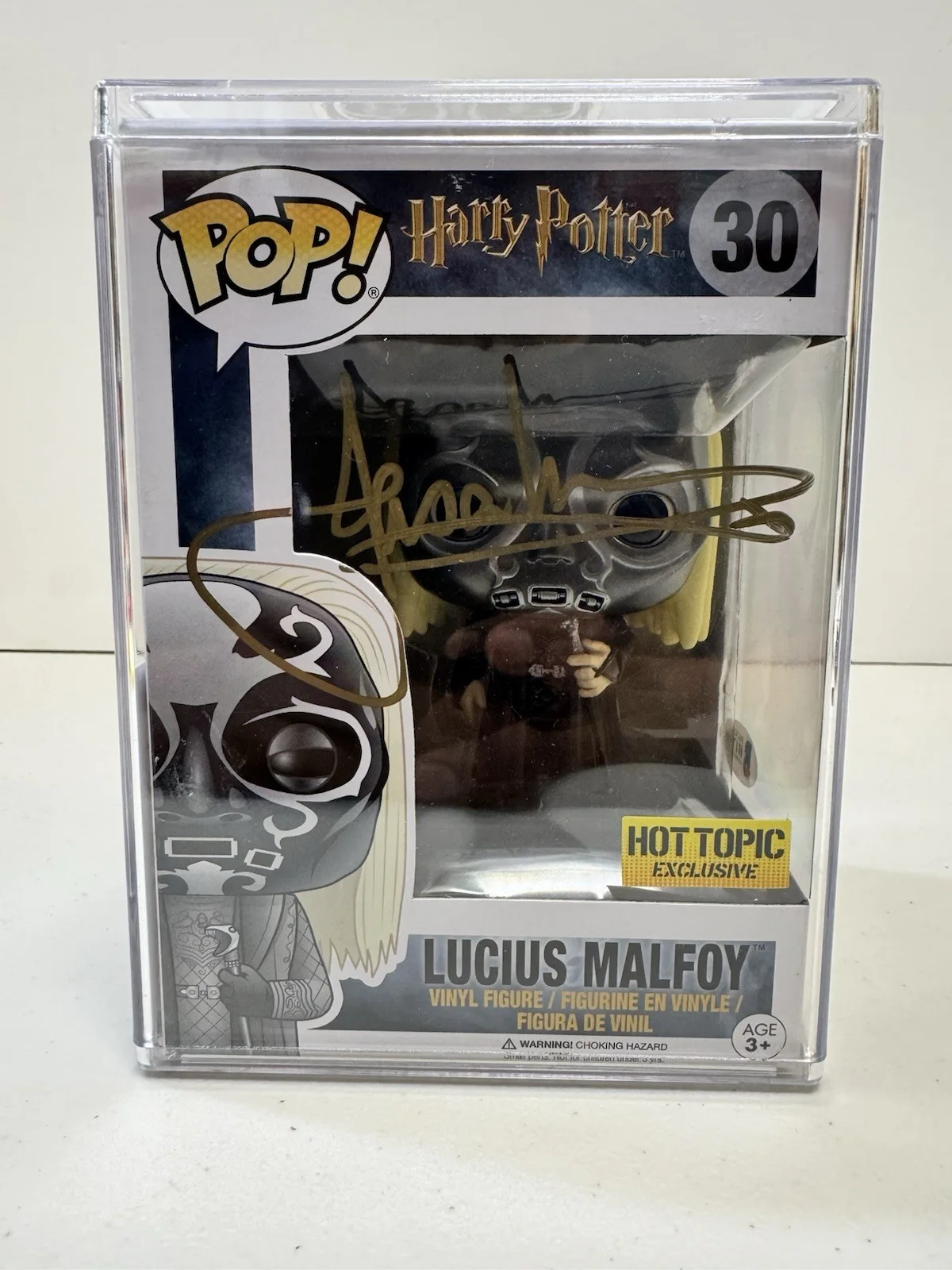 Jason Isaacs — Funko Pop Harry Potter Lucius Malfoy 30 Signed By Jason Isaacs (Beckett) NEW