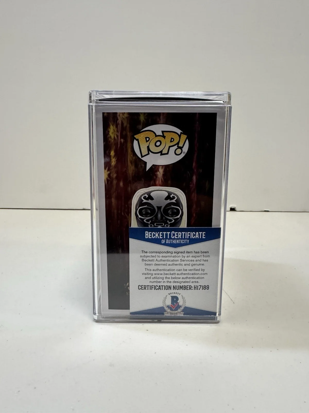 Jason Isaacs — Funko Pop Harry Potter Lucius Malfoy 30 Signed By Jason Isaacs (Beckett) NEW, image 4