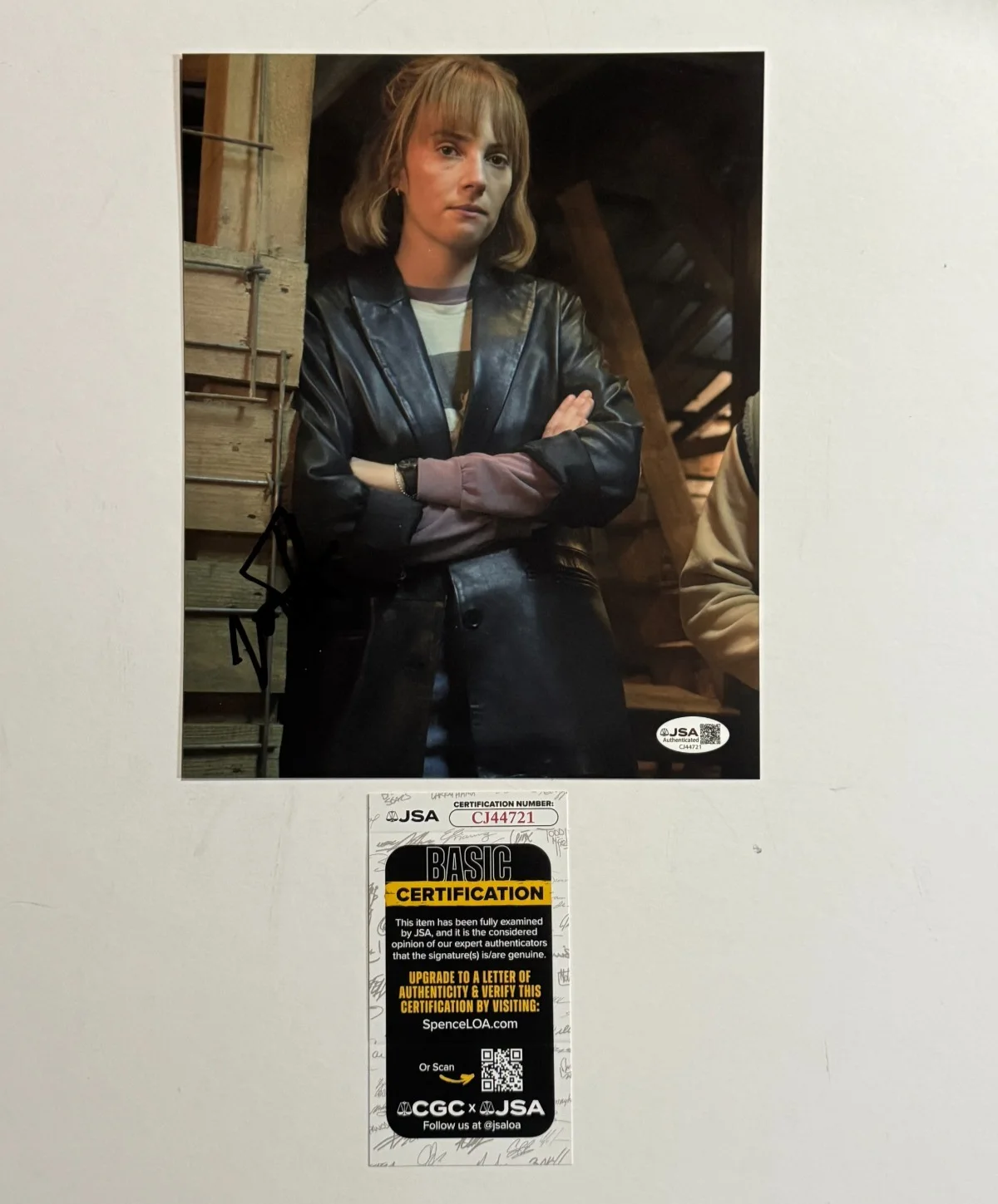 Maya Hawke — Maya Hawke Signed 8x10 Photo Stranger Things Autographed JSA COA, image 3