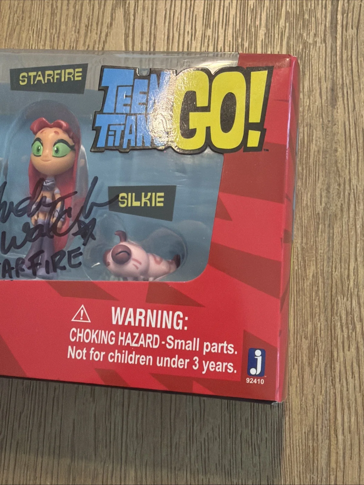 Hynden Walch Signed Teen Titans Go 6 Pack Figures Starfire JSA Auto NIB, изображение 4