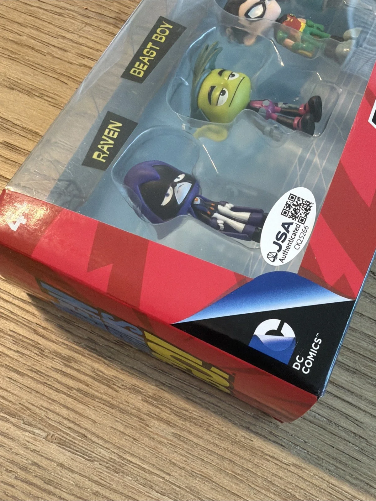 Hynden Walch Signed Teen Titans Go 6 Pack Figures Starfire JSA Auto NIB, изображение 5