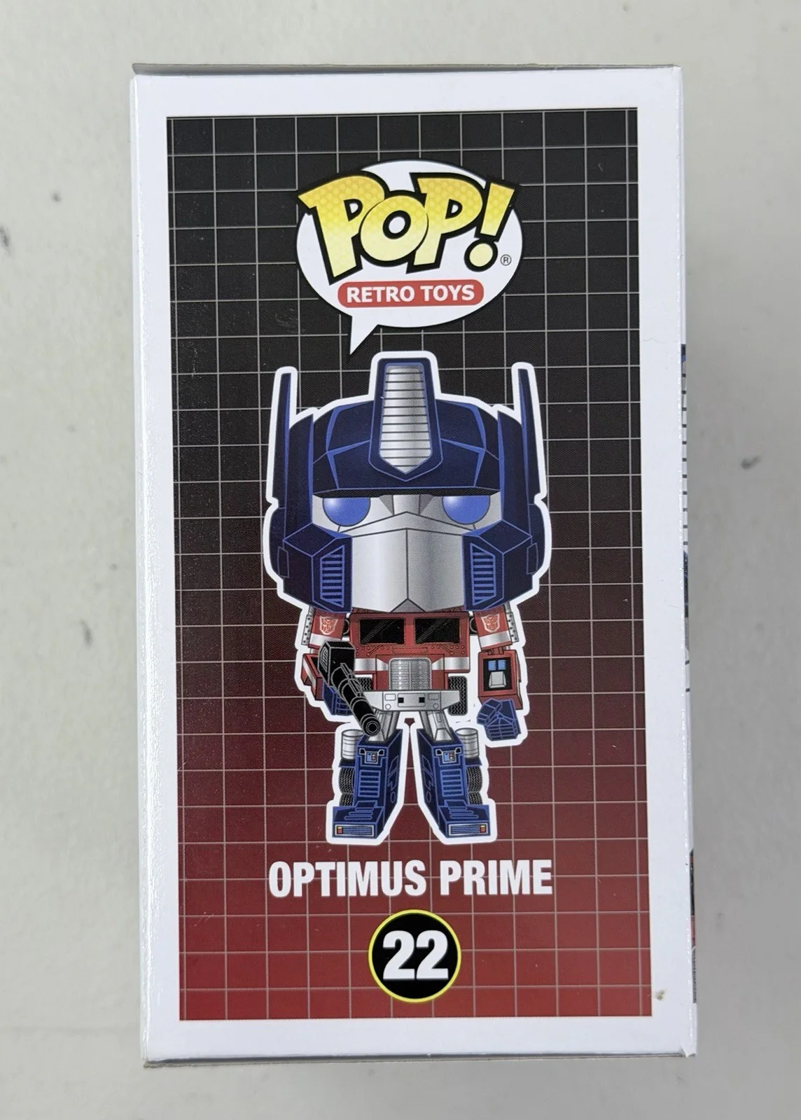 Peter Cullen — Peter Cullen Autographed Optimus Prime Funko Pop! #22 Retro Version BECKETT, image 4