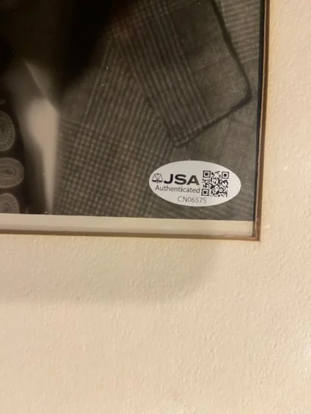 JOHN EMERY Signed / Autograph Framed Photograph JSA Certified CN06575 Died 1964, изображение 3