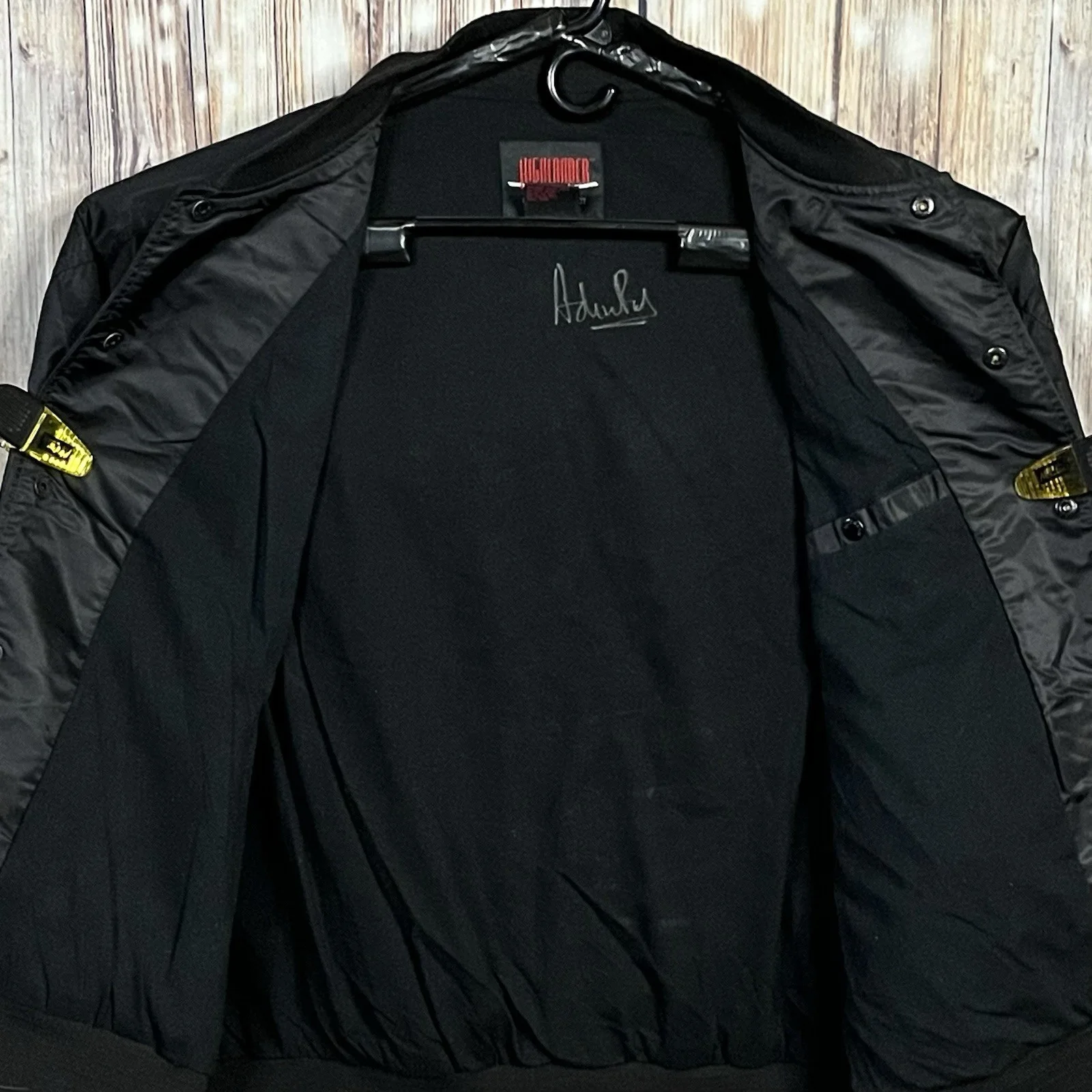 Adrian Paul — HIGHLANDER JACKET Autographed By Adrian Paul / Duncan MacLeod The Source, image 5