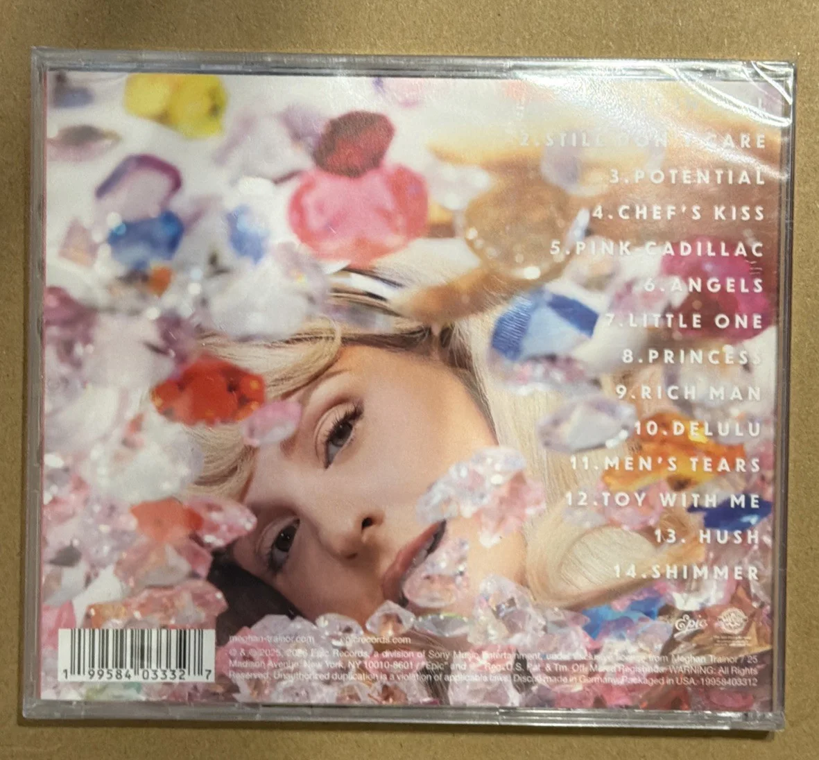 Meghan Trainor Toy with Me Autographed Cd Limited Edition Cover Signed!!!, изображение 2