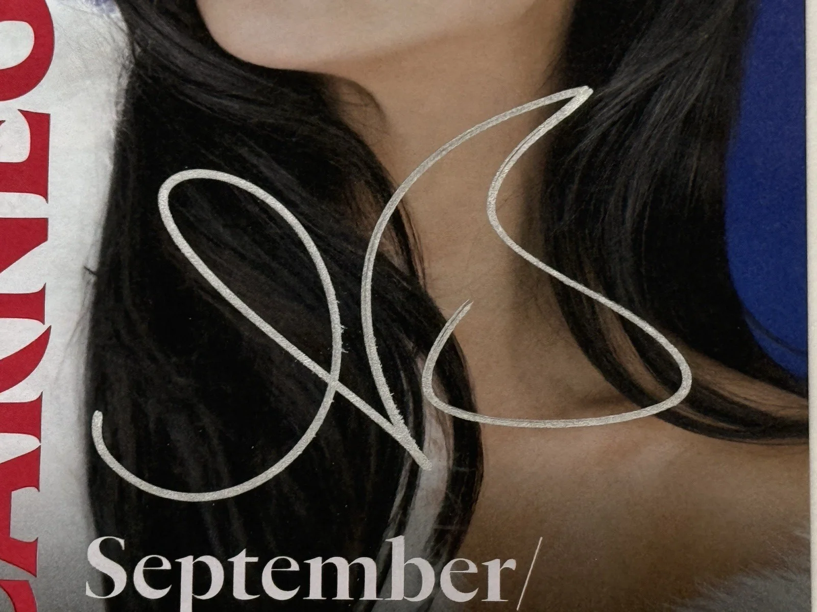 Nicole Scherzinger — Nicole Scherzinger Signed Carnegie Hall Season Guide Playbill Sunset Blvd, image 2