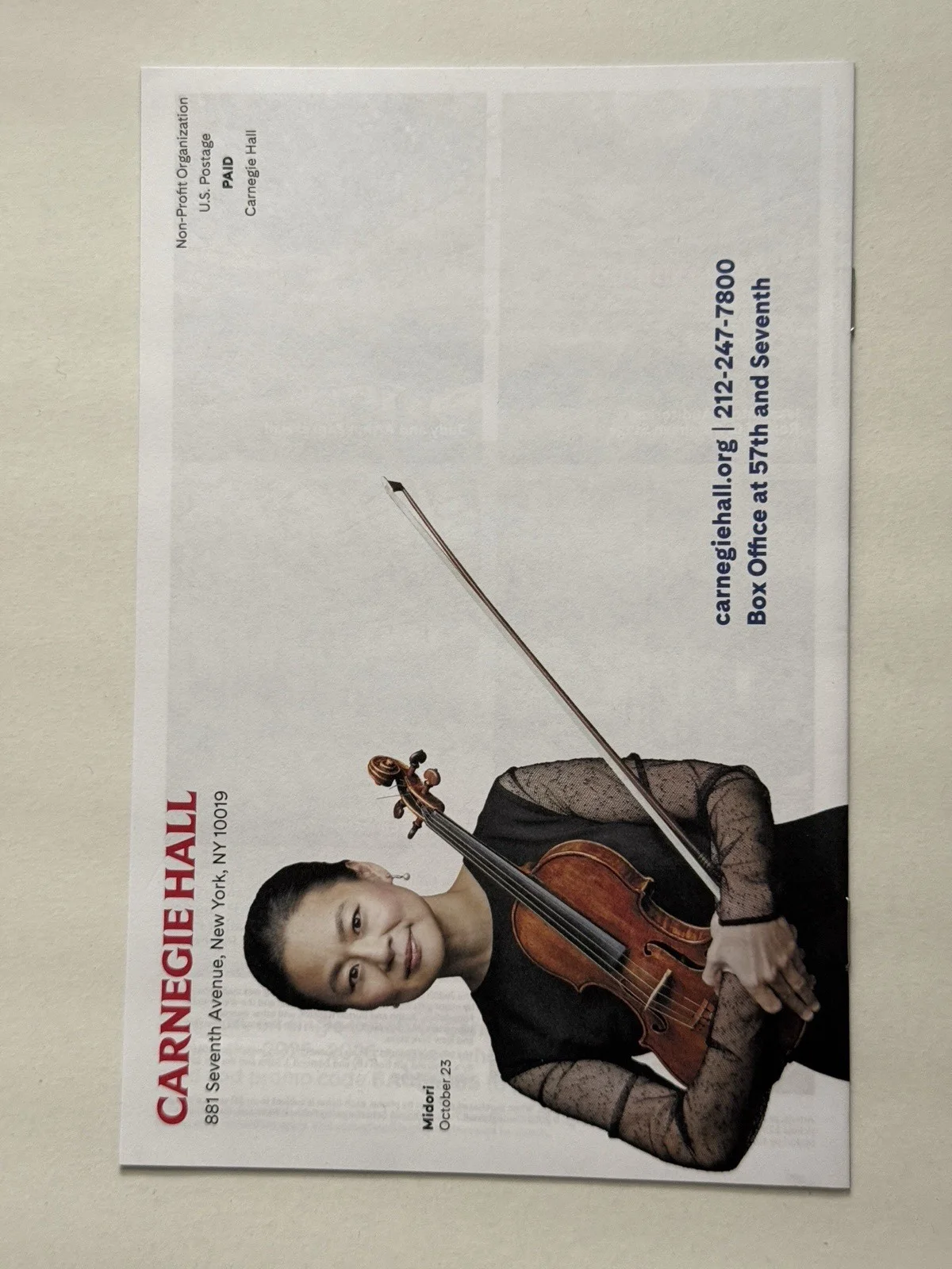Nicole Scherzinger — Nicole Scherzinger Signed Carnegie Hall Season Guide Playbill Sunset Blvd, image 3
