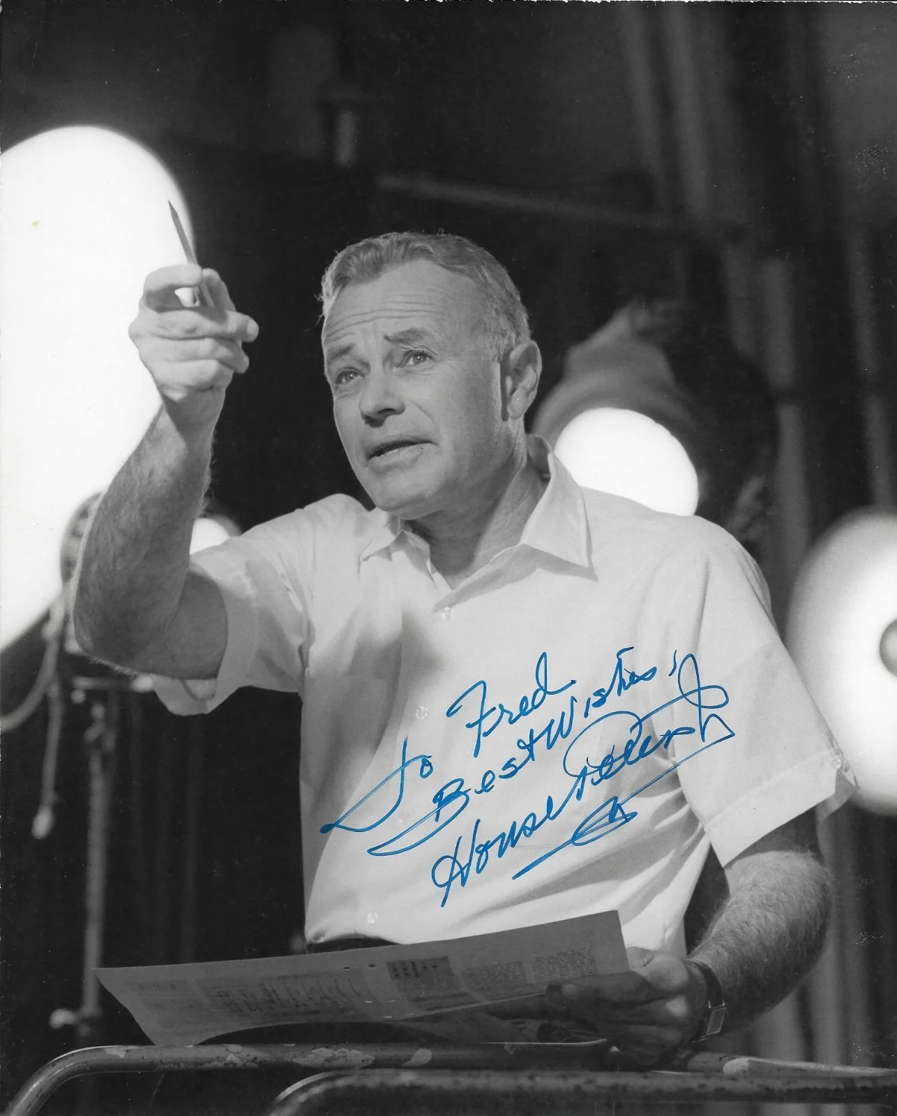 House Peters Jr — Very Nice HOUSE PETERS JR. Signed 8 x 10 Photo