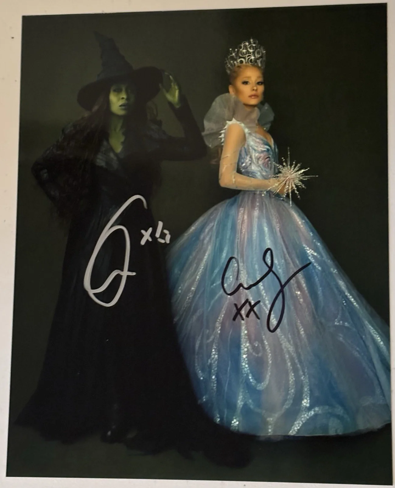 Ariana Grande And Cynthia Erivo — Ariana Grande And Cynthia Erivo Signed Photo, 8x10 With COA, Wicked (2)