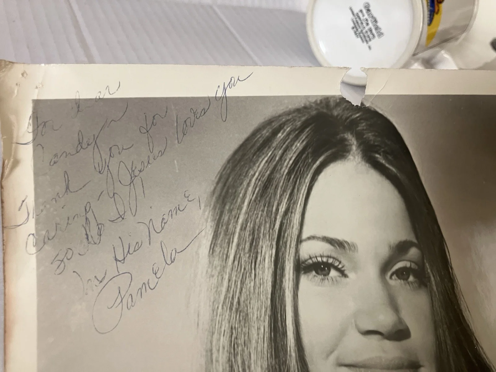 Pamela Deuel — Signed PAMELA DEUEL 8x10 B&W Photograph autographed, изображение 4