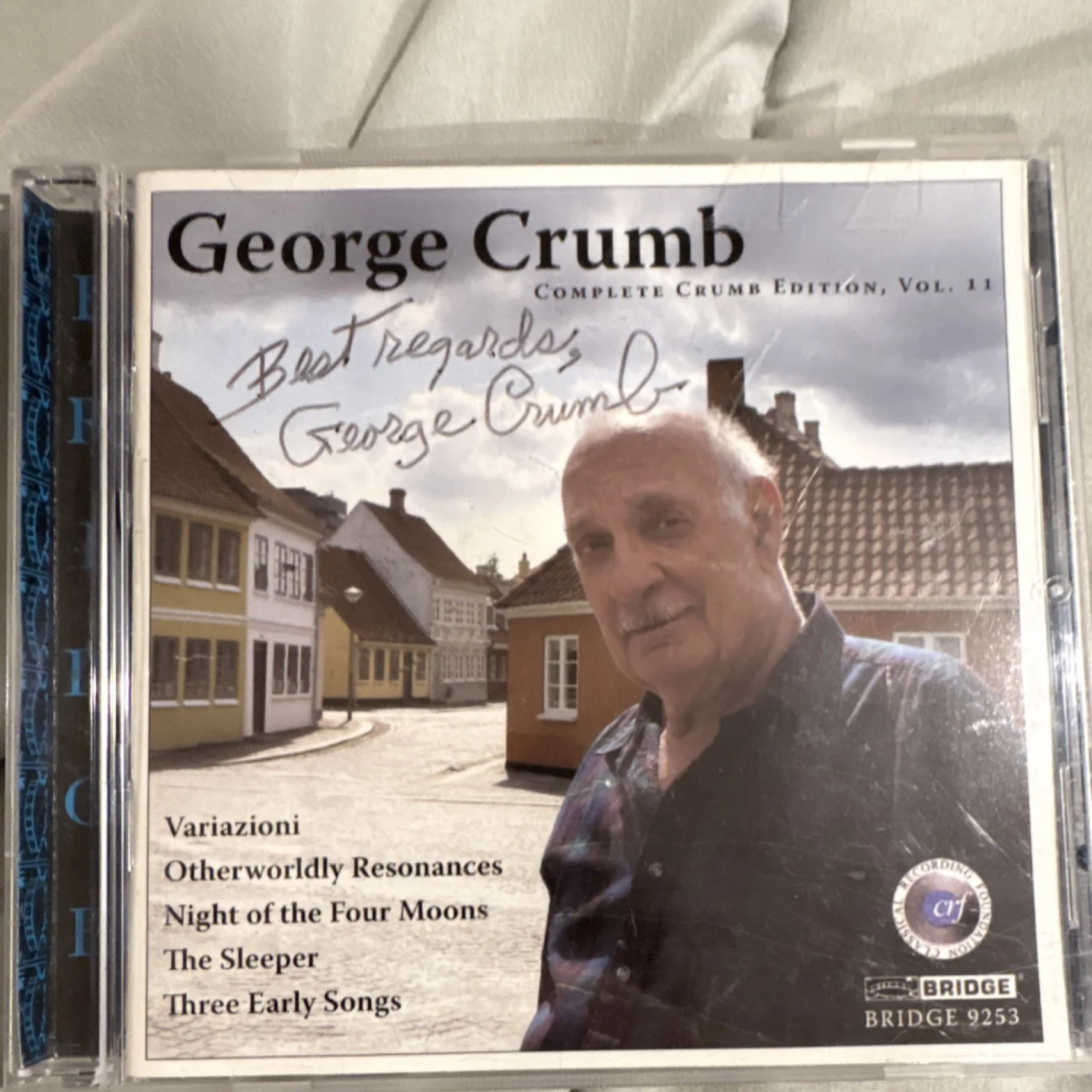 George Crumb Autographed CD Collection, image 2