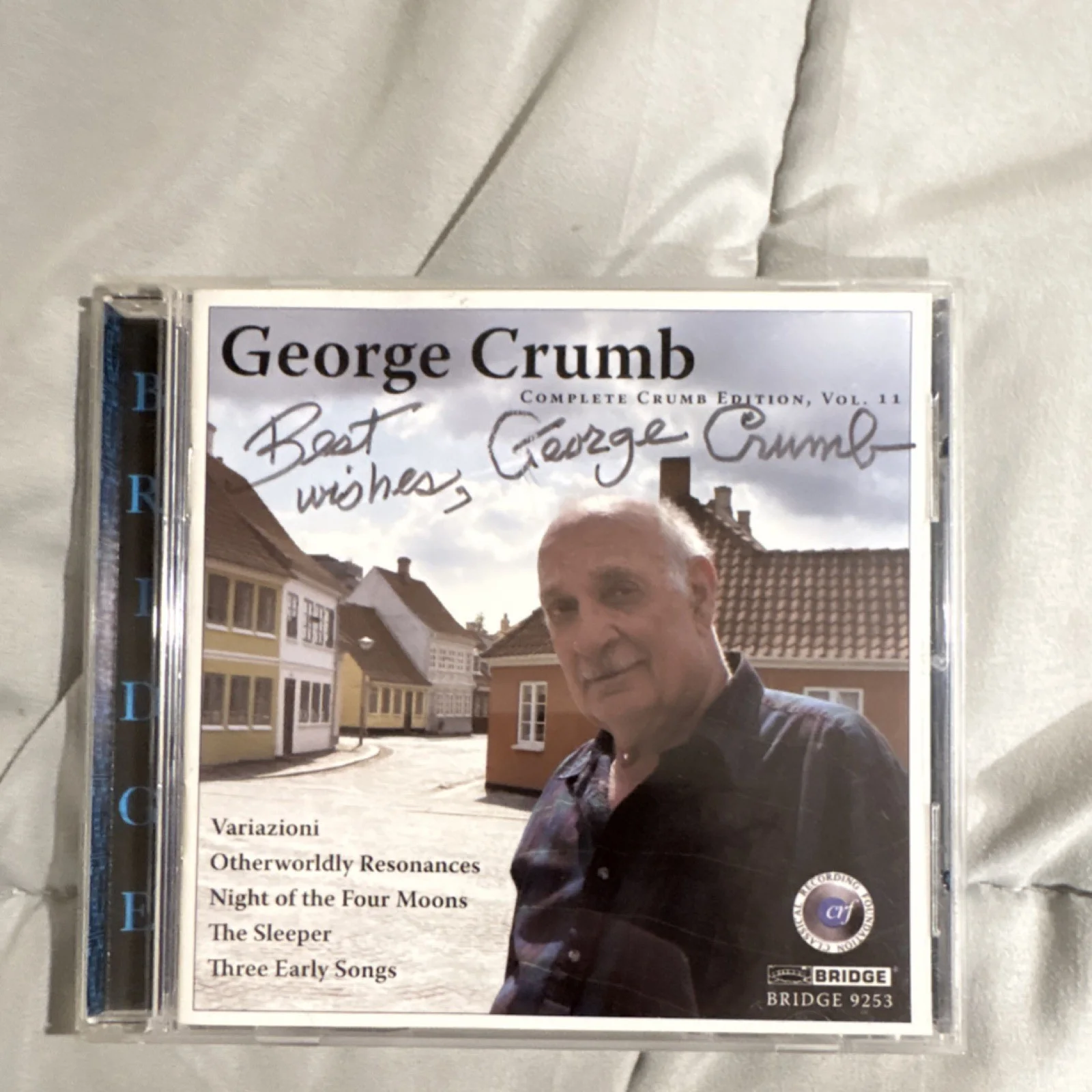 George Crumb Autographed CD Collection, image 4