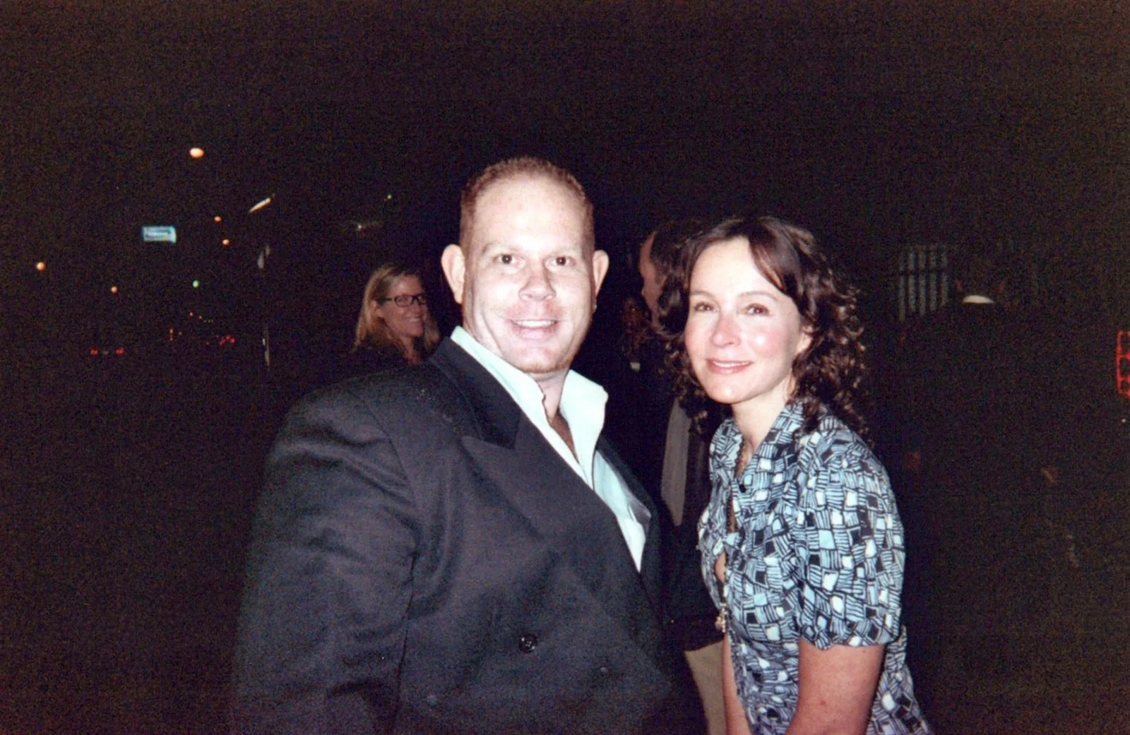 JENNIFER GREY — Jennifer Grey Dirty Dancing matted signed index card with photo 11x17 #1 Baby, изображение 3