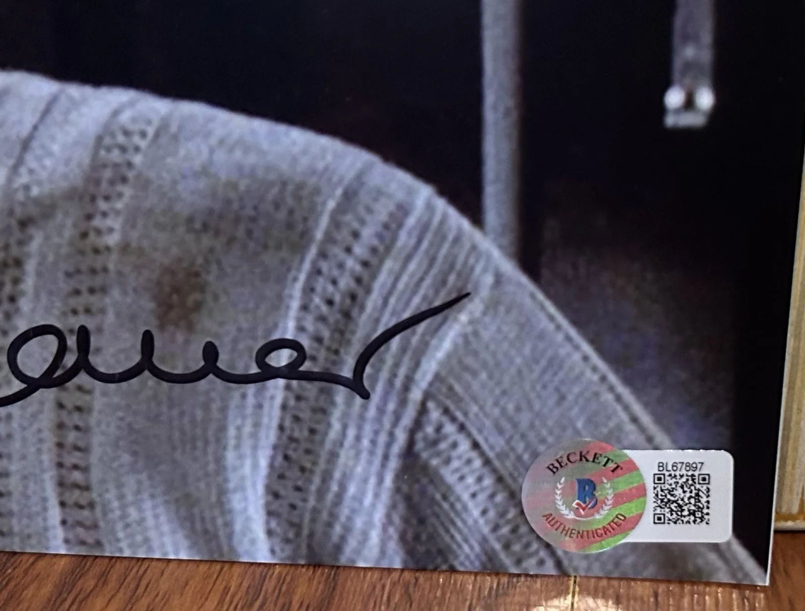 RUTGER HAUER SIGNED NIGHTHAWKS WULFGAR 8X10 PHOTO B BECKETT BAS, изображение 2