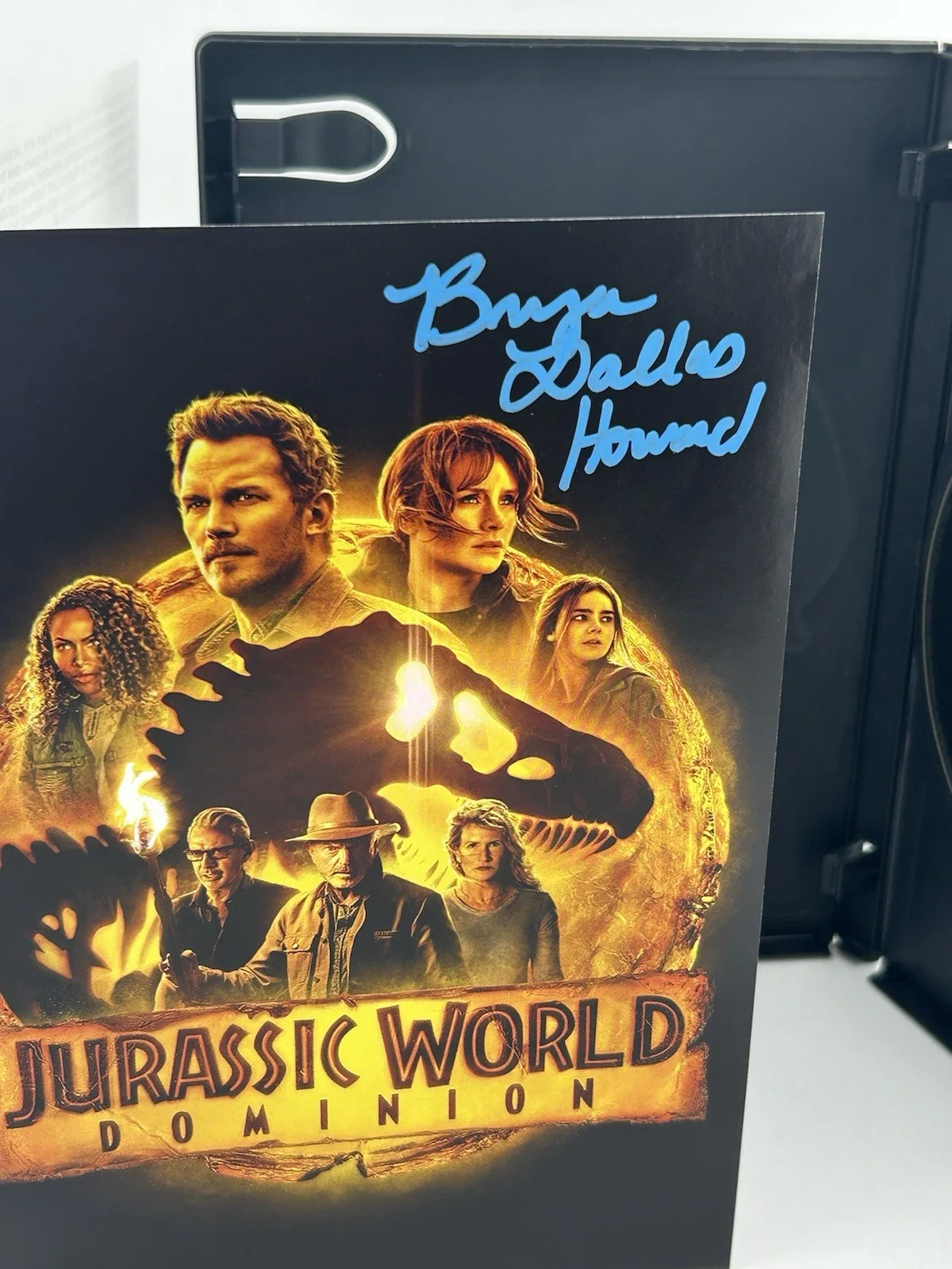 Bryce Dallas Howard — Bryce Dallas Howard Signed Jurassic World DVD Autograph OC Certified 112579, image 2