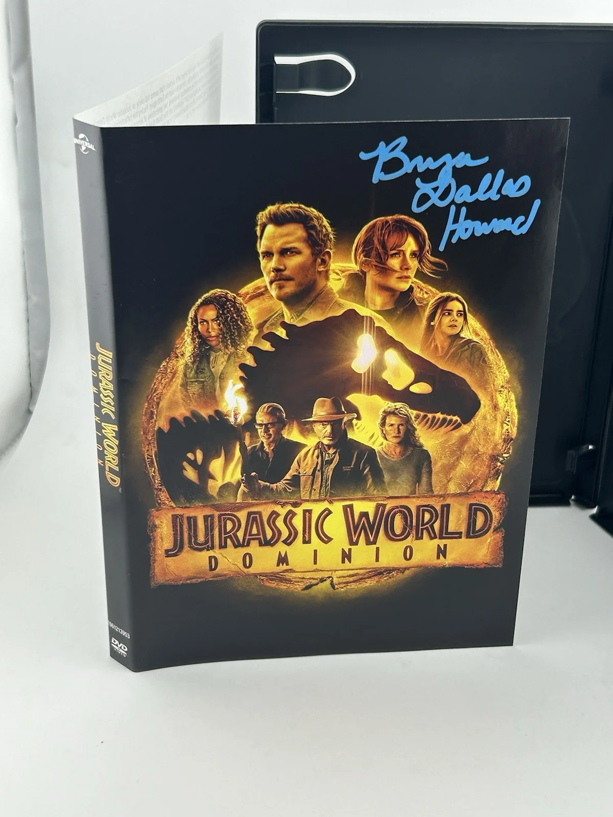 Bryce Dallas Howard — Bryce Dallas Howard Signed Jurassic World DVD Autograph OC Certified 112579, image 4