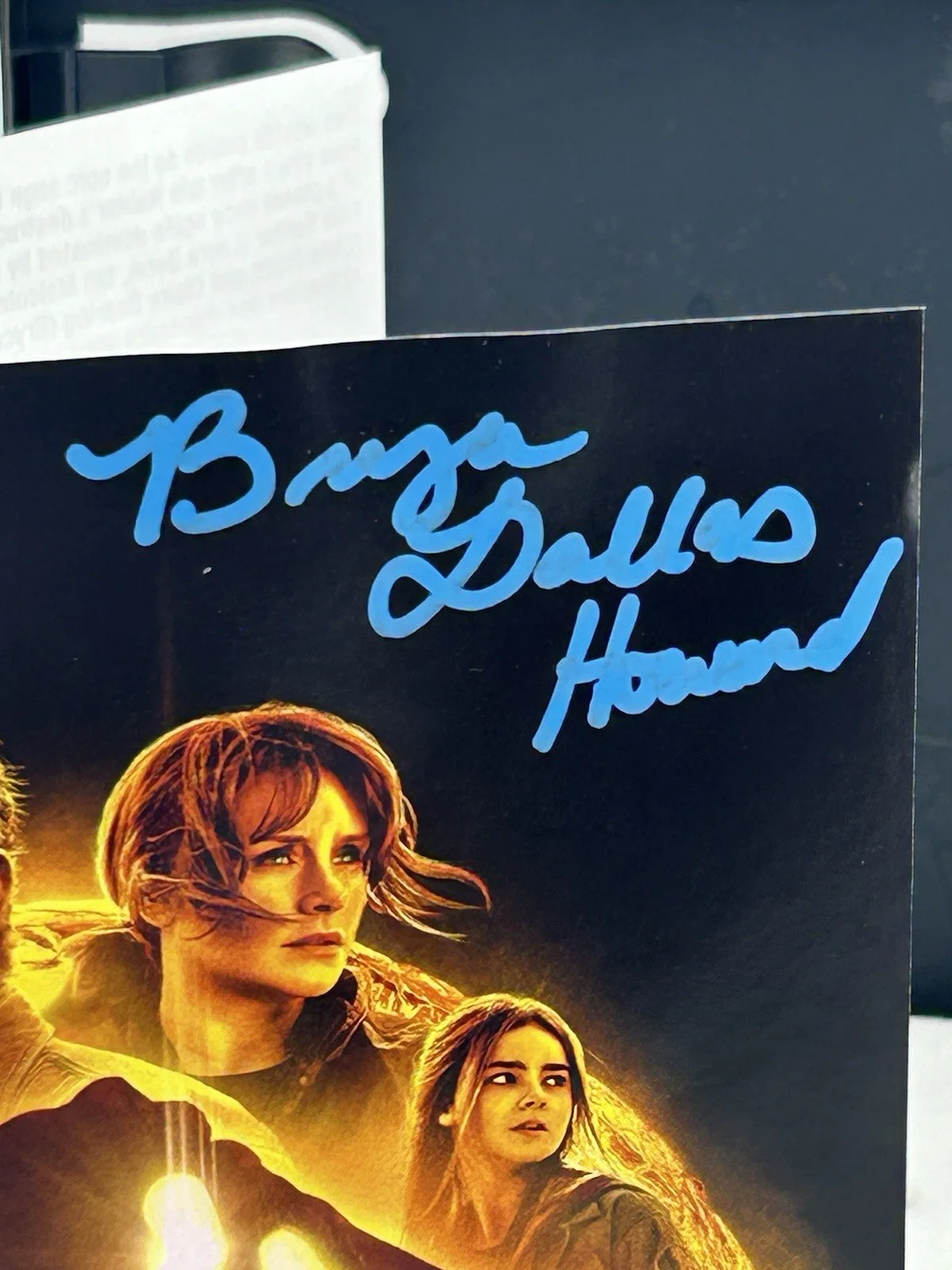 Bryce Dallas Howard — Bryce Dallas Howard Signed Jurassic World DVD Autograph OC Certified 112577, изображение 3