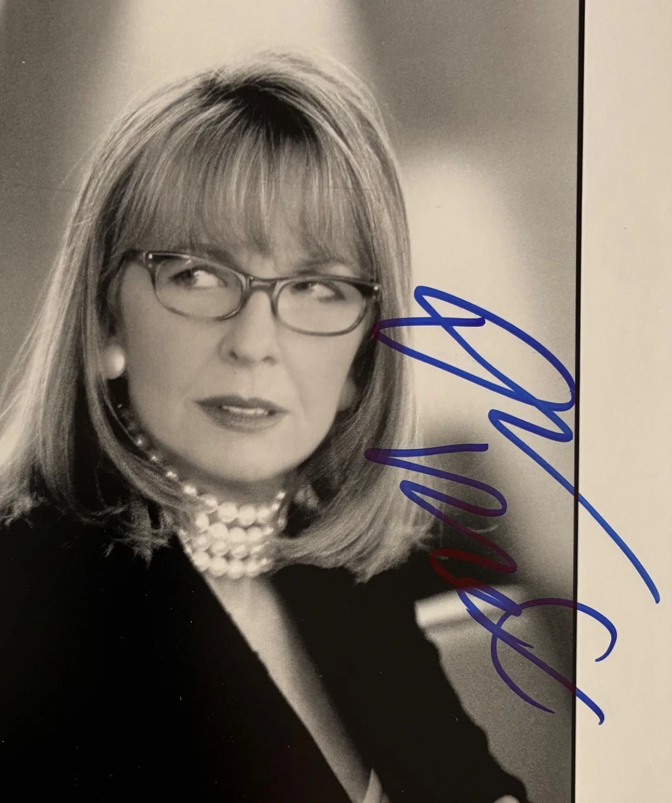 Diane Keaton — Diane Keaton Signed 8x10 Press Photo - Hanging Up (2000) - Original Autograph, изображение 3