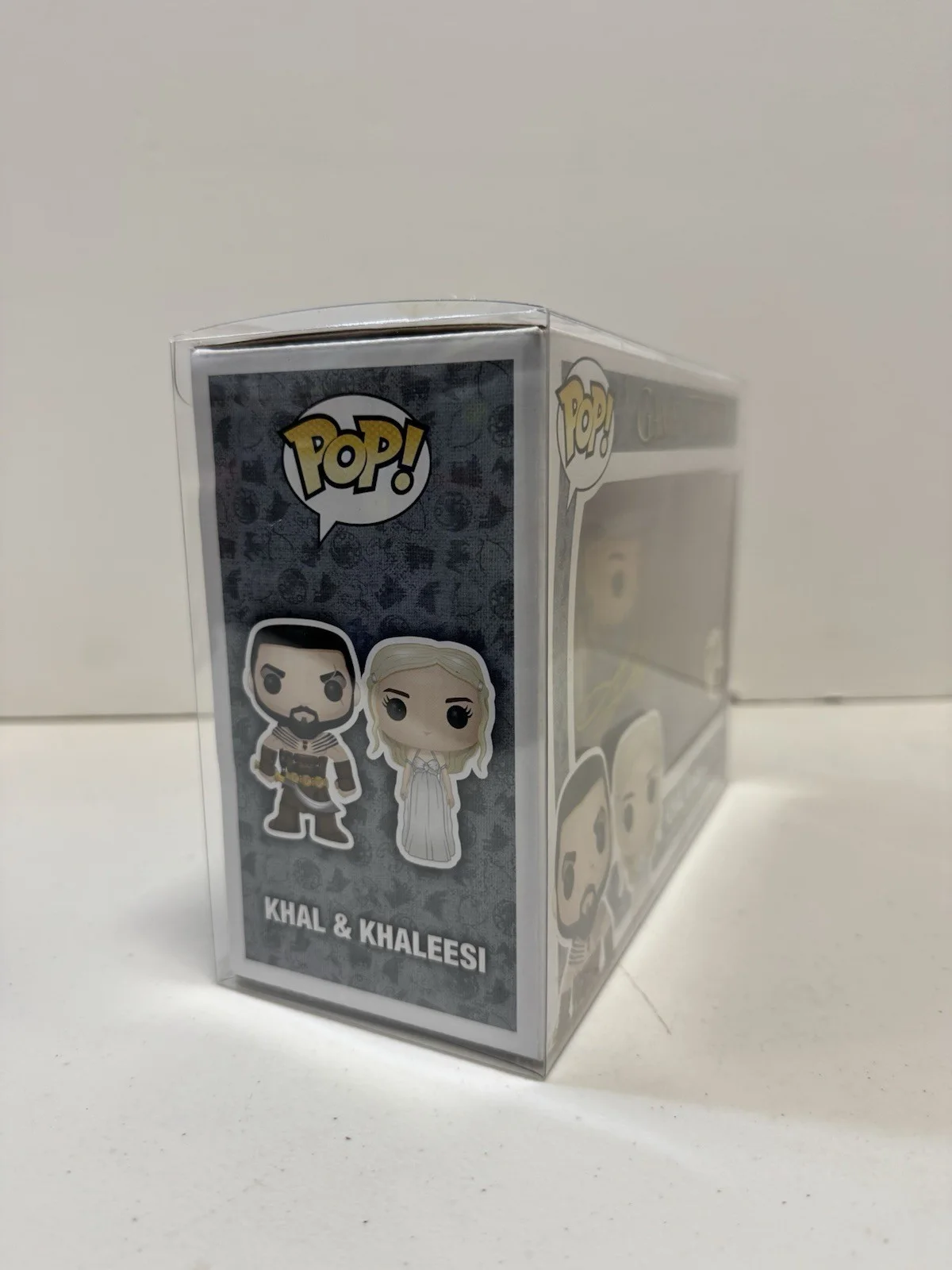 Jason Mamoa — Funko Pop Game Of Thrones Khal & Khaleesi Signed By Jason Momoa JSA USED, изображение 3
