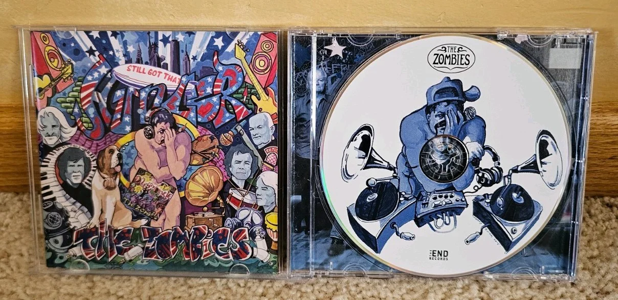 THE ZOMBIES Still Got That Hunger SIGNED Autograph CD! Argent! Blunstone!, image 3