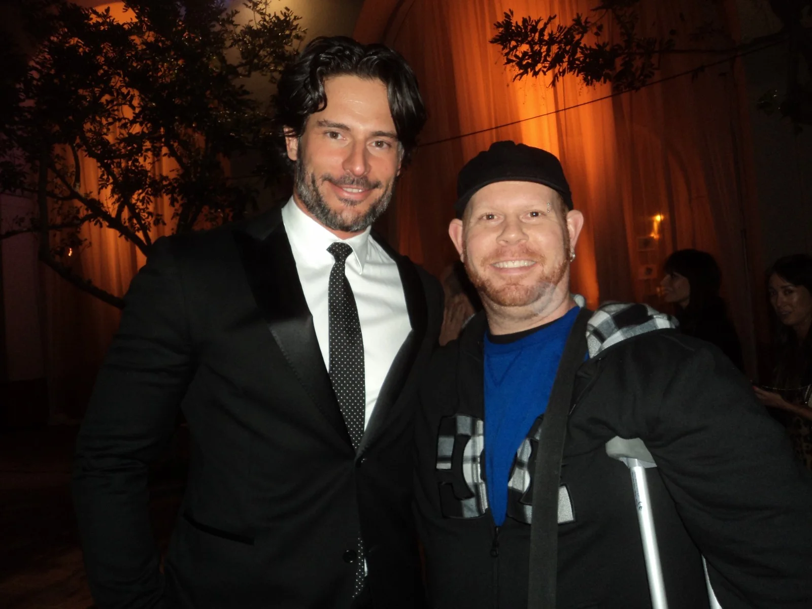 JOE MANGANIELLO — Joe Manganiello True Blood matted signed index card with photo 11x17 #2, изображение 4