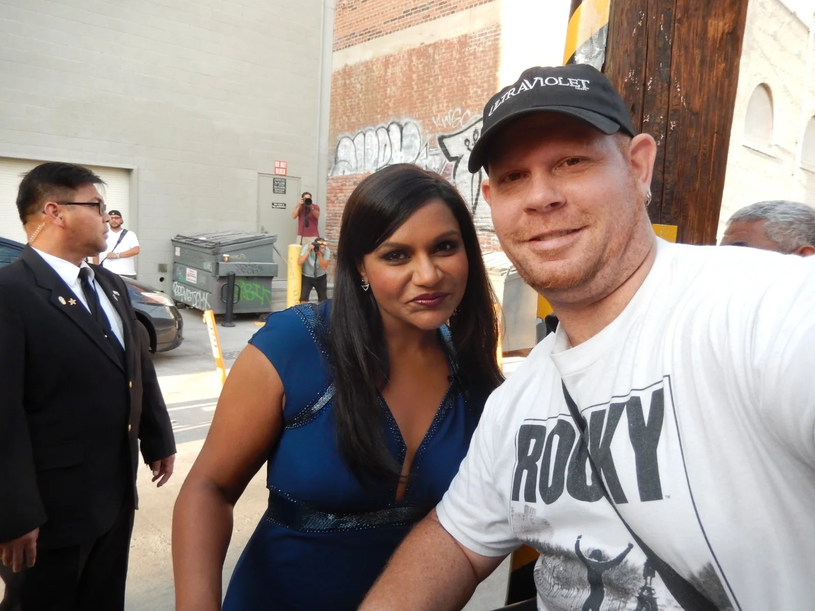 MINDY KALING — Mindy Kaling The Office matted signed index card with photo 11x17 #1 Kelly, image 4