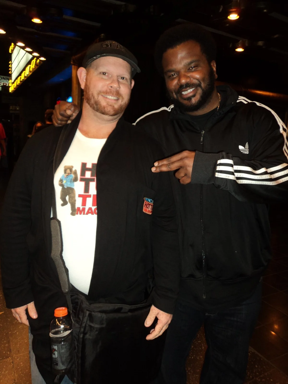 CRAIG ROBINSON — Craig Robinson The Office matted signed index card with photo 11x17 #1 Darryl, image 3