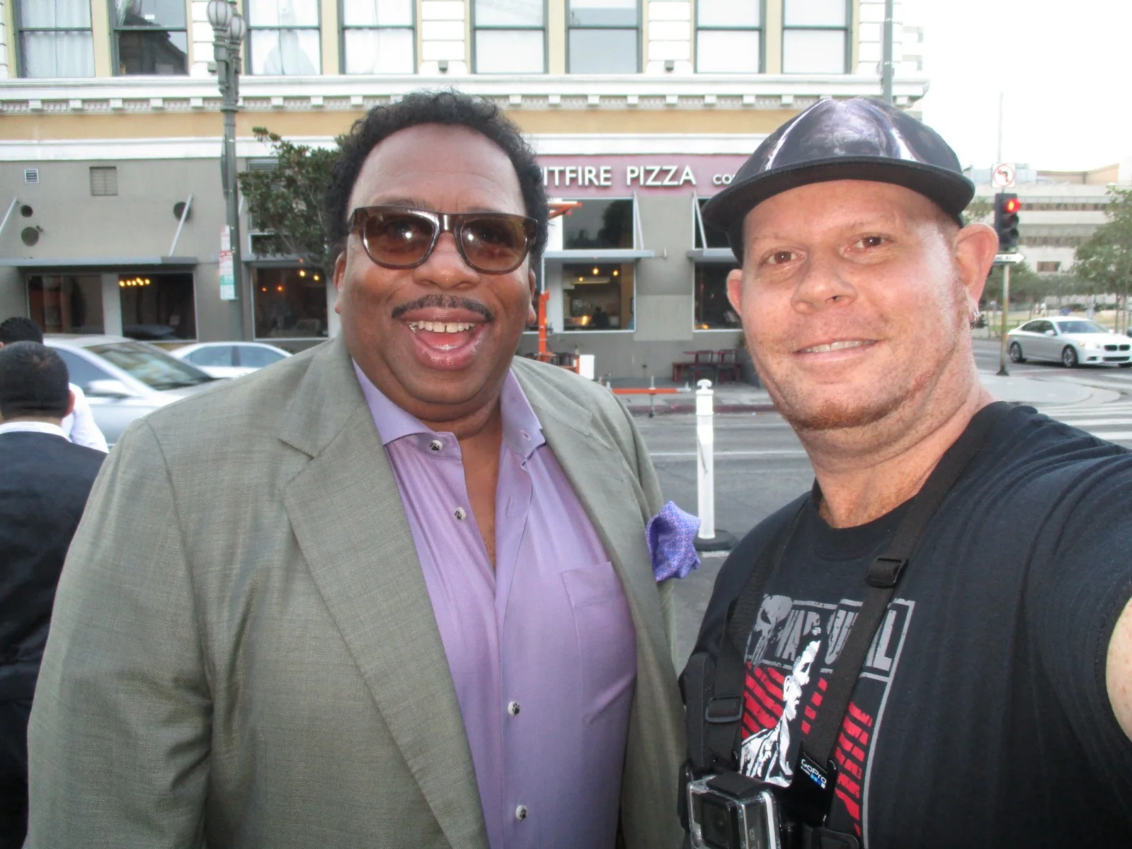 LESLIE DAVID BAKER — Leslie David Baker The Office matted signed index card with photo 11x17 #1, изображение 3
