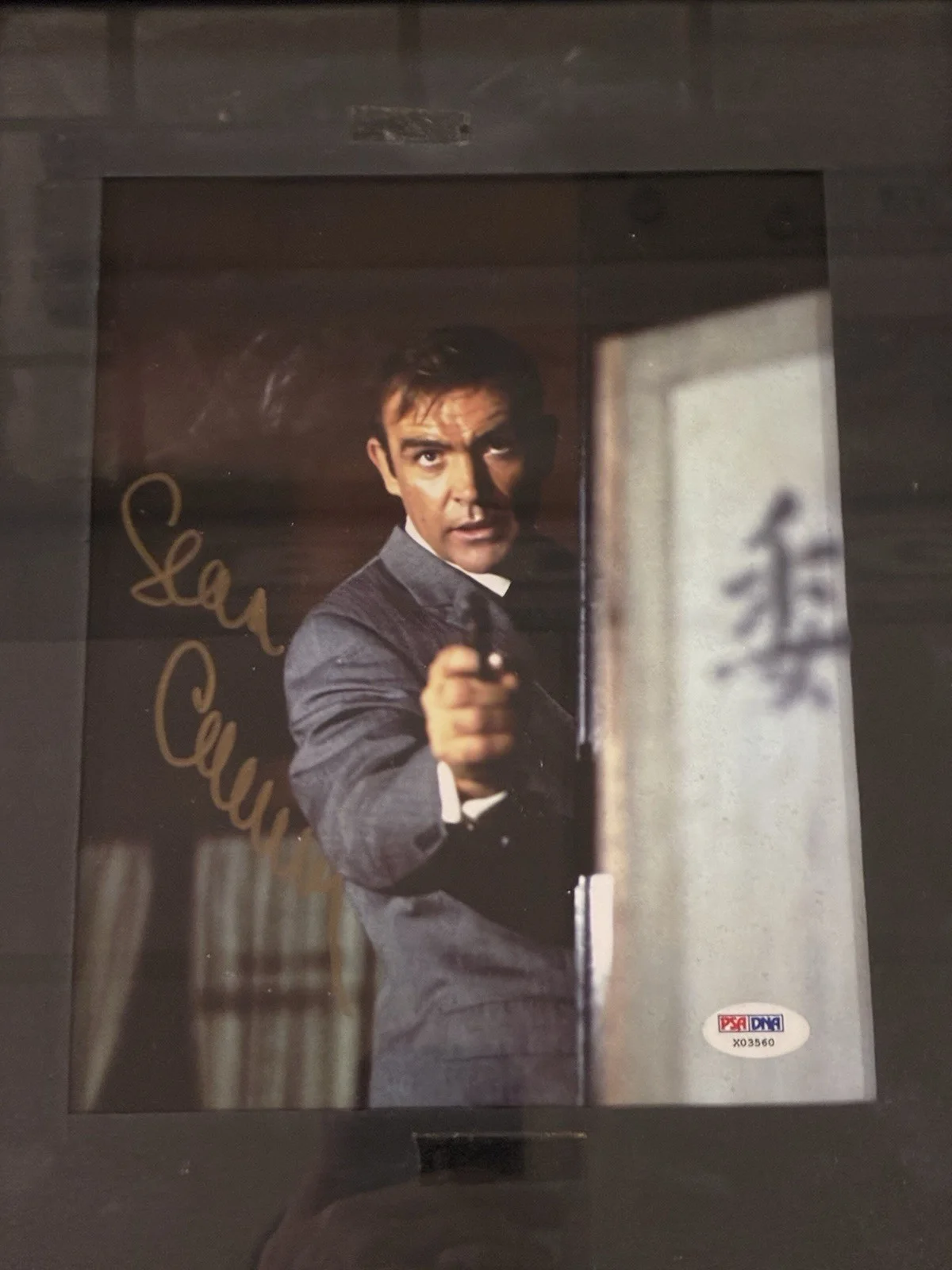 Sean Connery 8x10 Photo Psa Letter Of Authenticity, изображение 2