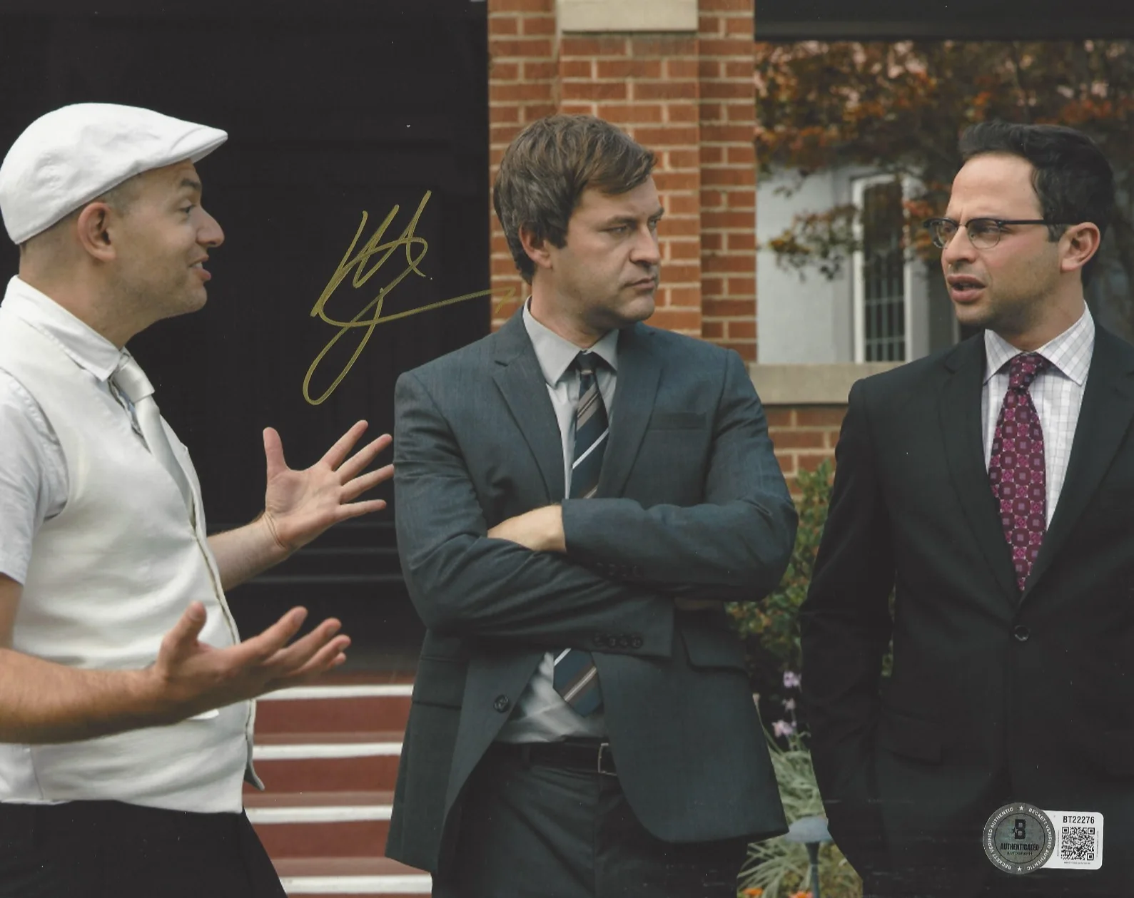 MARK DUPLASS SIGNED 'THE LEAGUE' 8x10 PHOTO TV ACTOR AUTOGRAPH BECKETT BAS COA, изображение 2