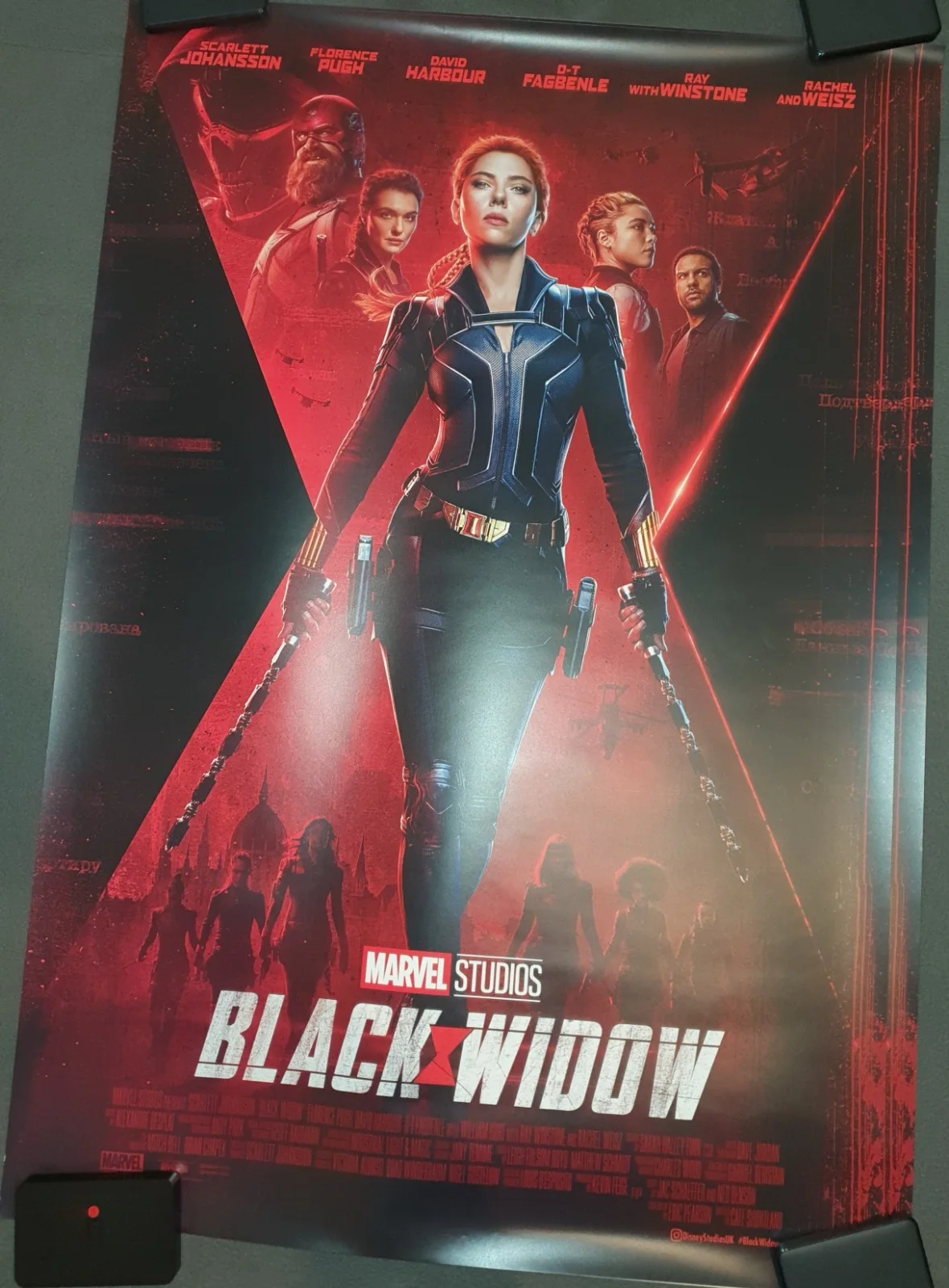 Black widow Original 1 Sheet Poster, image 2