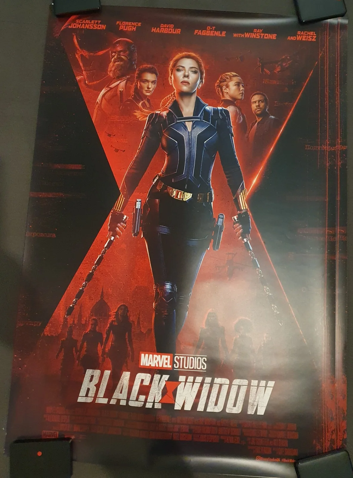 Black widow Original 1 Sheet Poster, image 3
