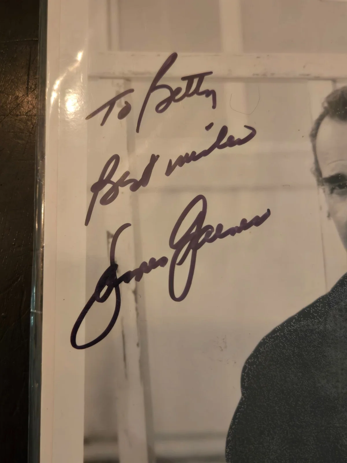 James Garner — James Garner, SIGNED photo, 8x10, image 2