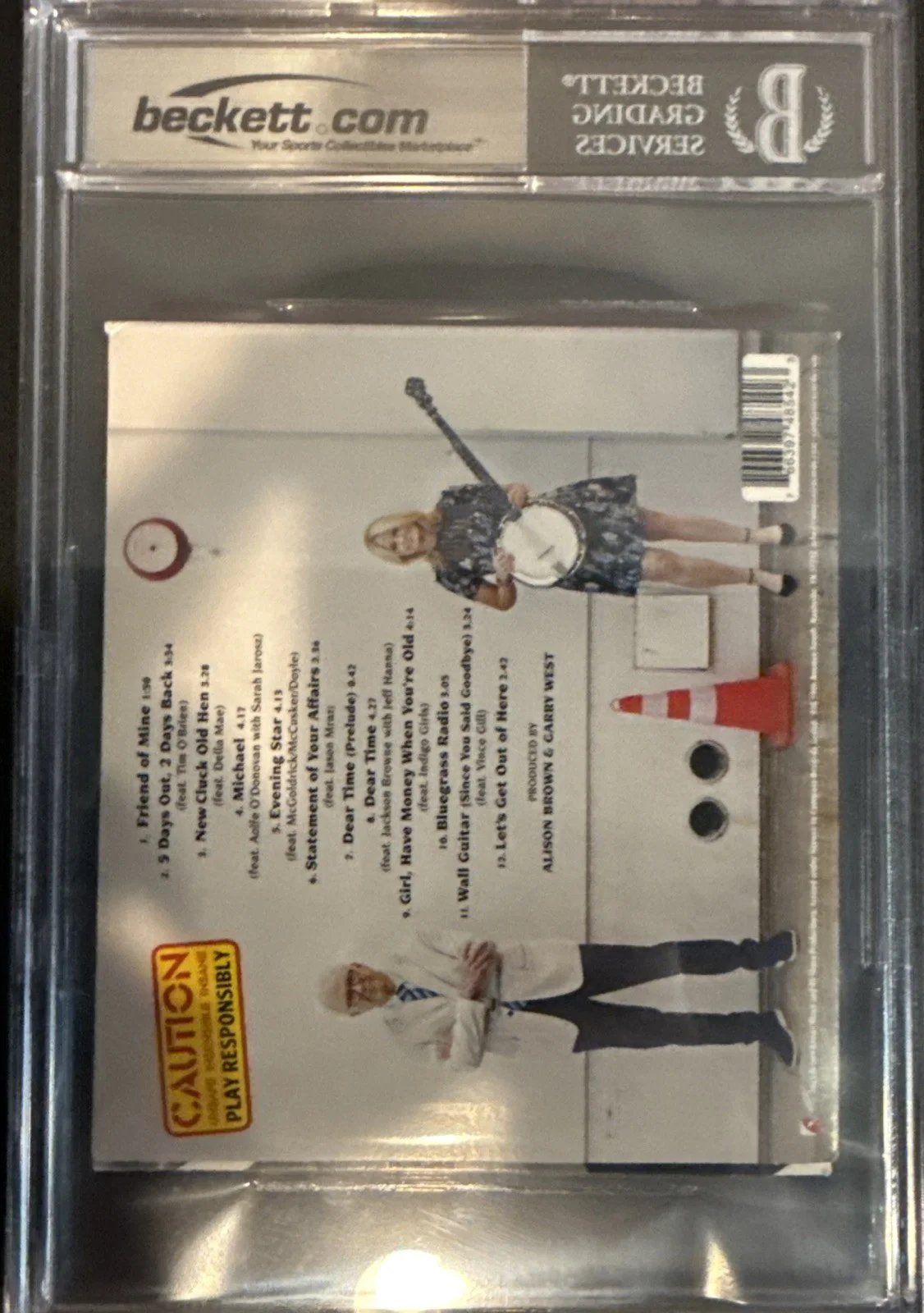 Steve Martin & Alison Brown SIGNED CD - Beckett BAS Encased Slab, image 4