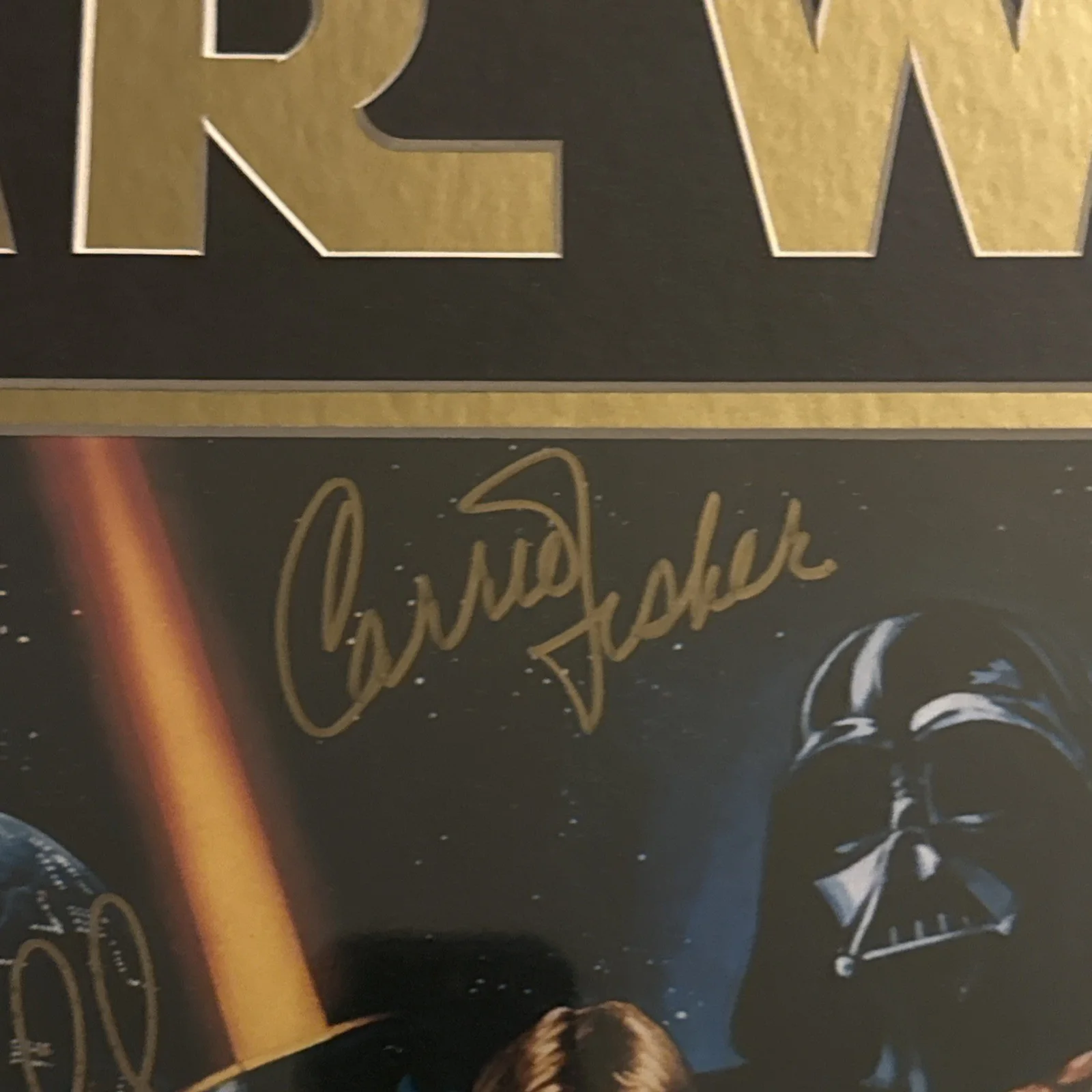 Star Wars: A New Hope 11x14 5 Cast Auto Signed With COA. Read Description., image 3
