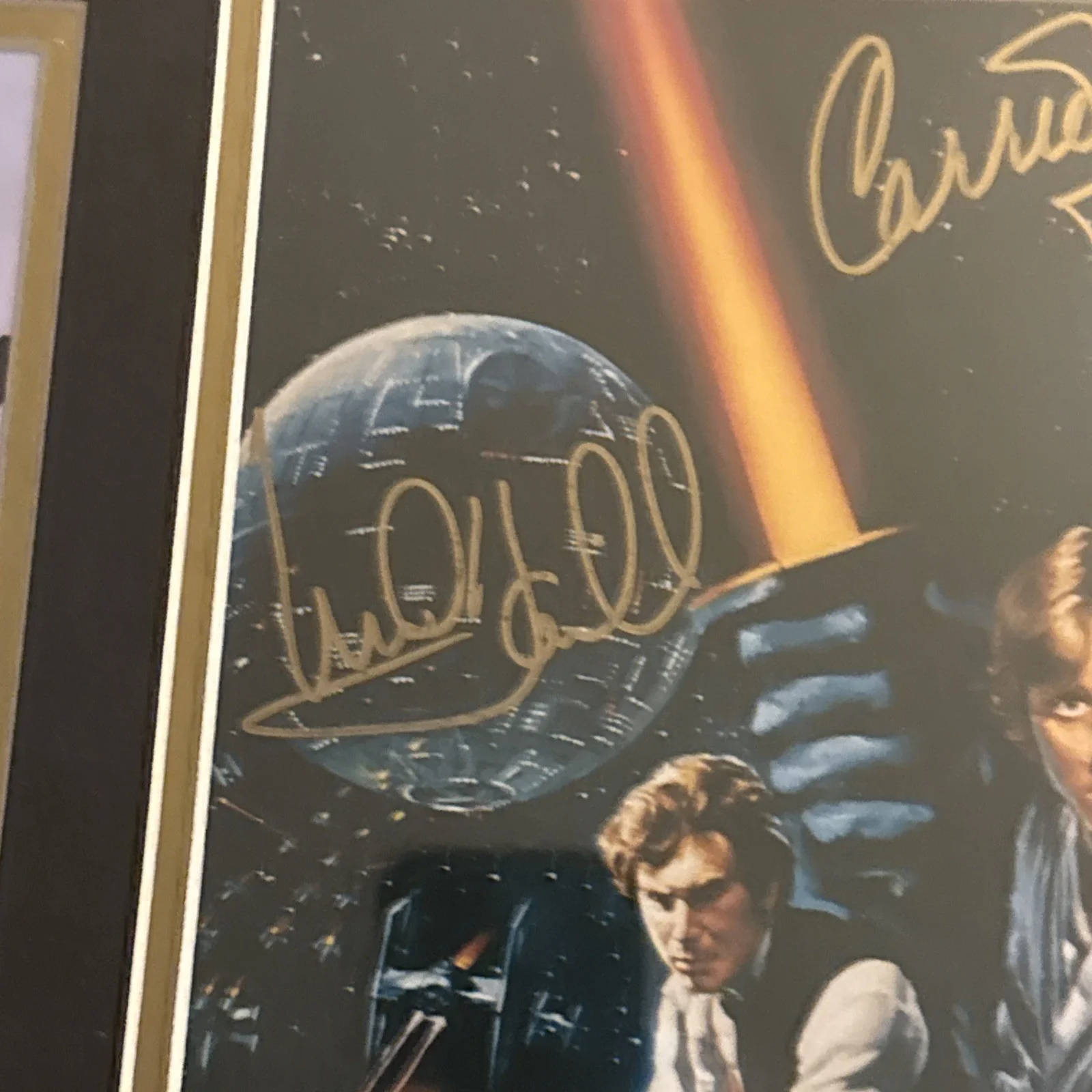 Star Wars: A New Hope 11x14 5 Cast Auto Signed With COA. Read Description., image 4