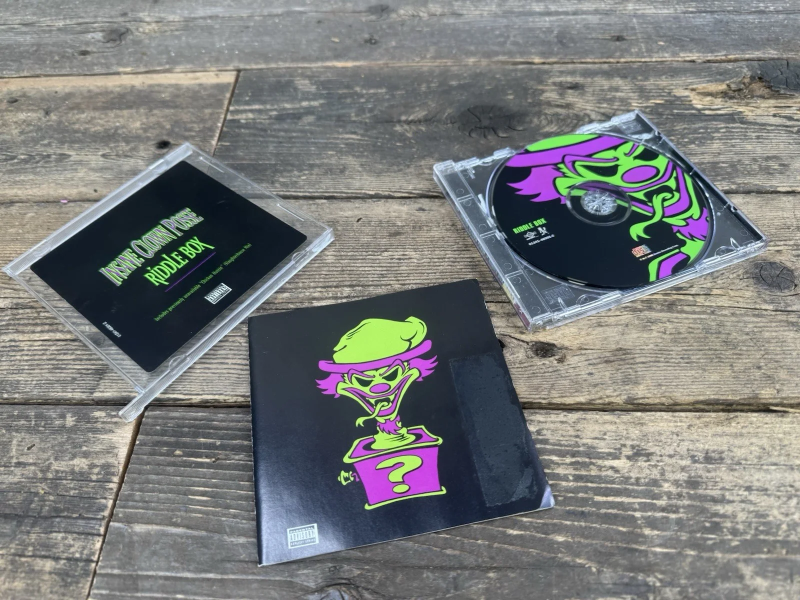 icp insane clown posse cd Lot Of 3 Riddle Box Milengo Forgotten Freshness, изображение 3