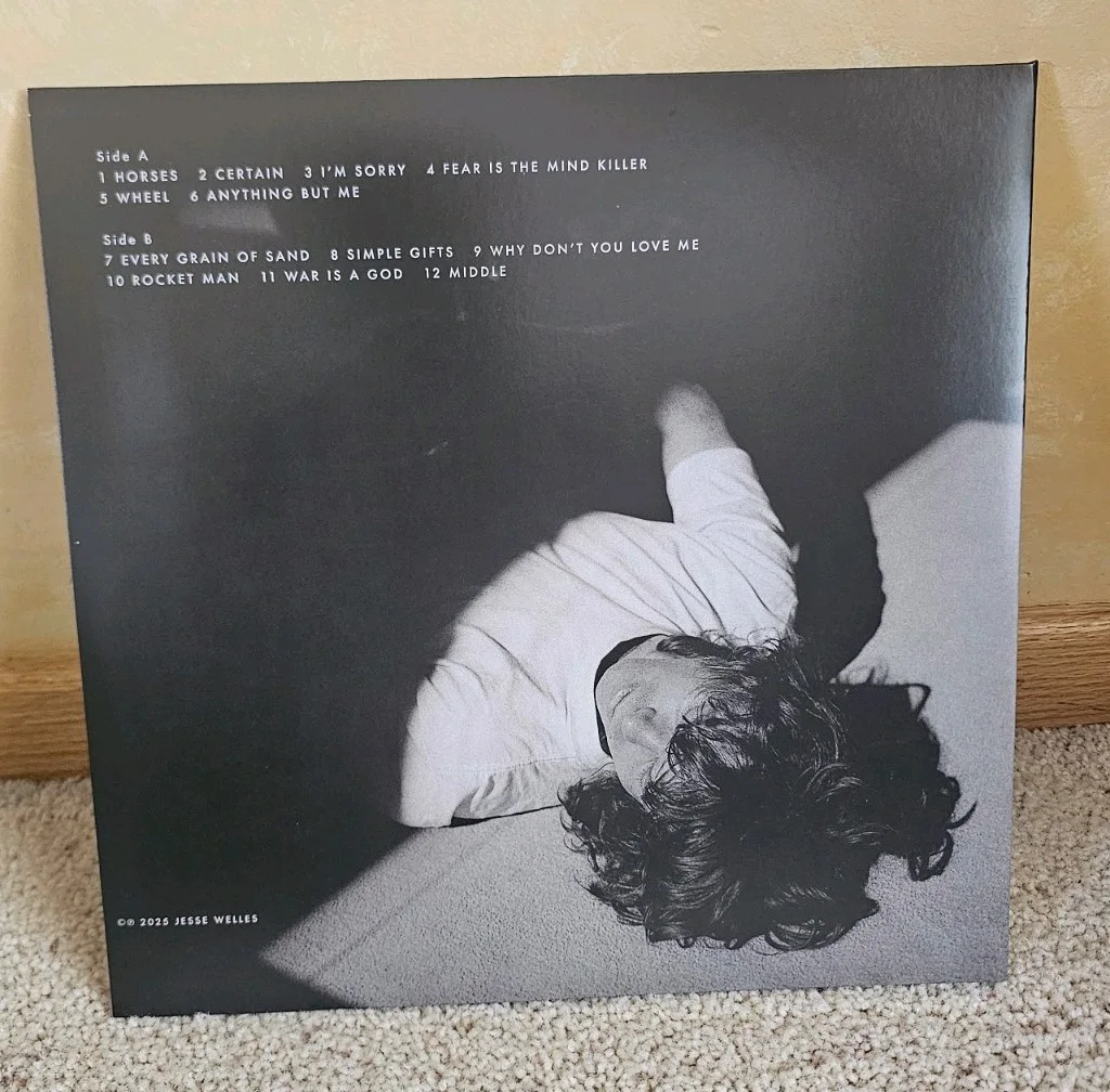 JESSE WELLES Middle SIGNED Autograph Vinyl Record! RARE, image 2