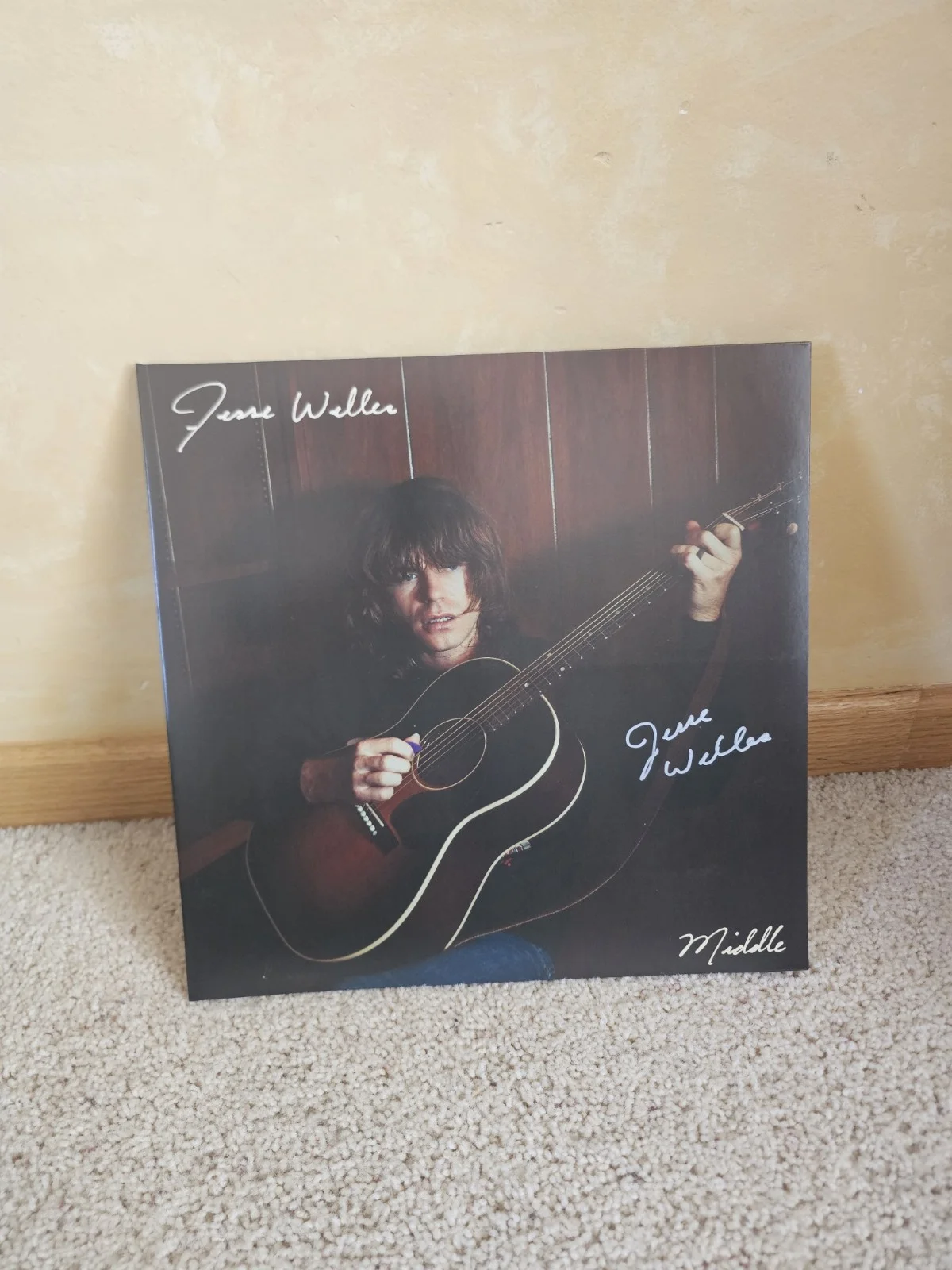 JESSE WELLES Middle SIGNED Autograph Vinyl Record! RARE, image 4