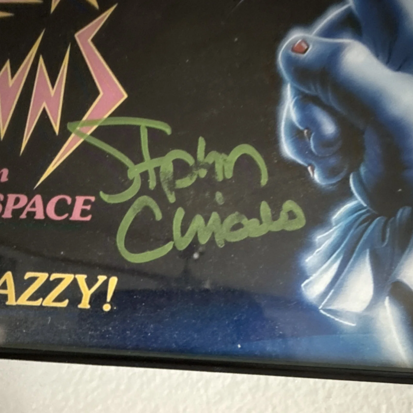 Edward Chiodo, Stephen Chiodo, Charlie Chiodo — Killer Klowns from Outer Space Original Poster Signed Chiodo Brothers Beckett, image 4