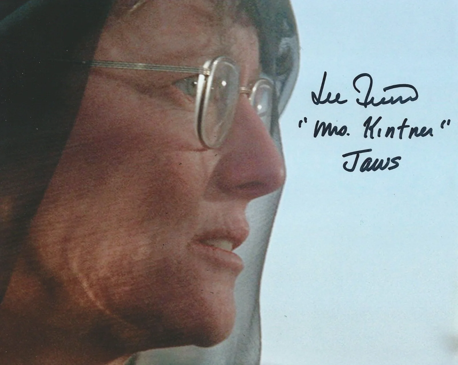 Lee Fierro — RARE Autographed Signed 8x10: Lee Fierro Jaws w/inscription, изображение 2