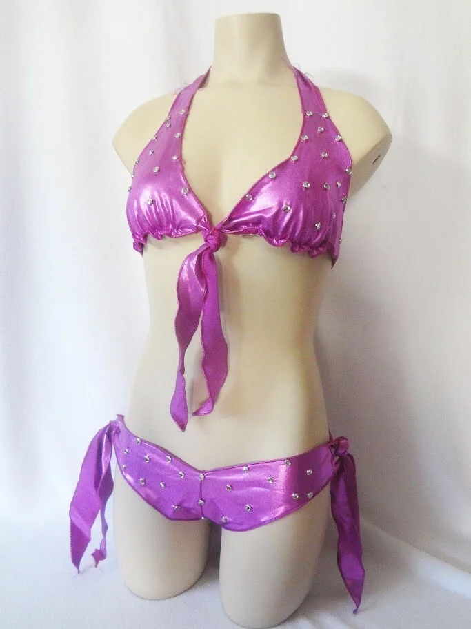 FLOWER TUCCI: 1/1 Personal 2pc Stage Outfit owned worn signed, image 2