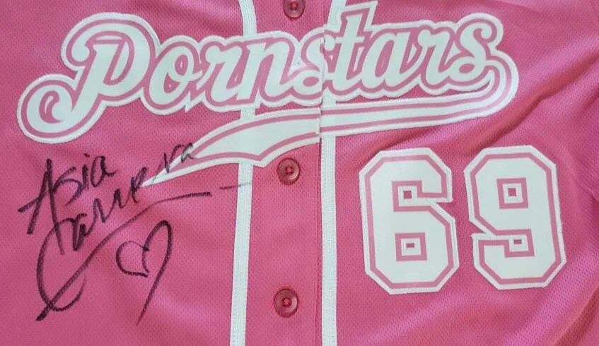 ASIA CARRERA: Pornstars #69 Jersey Signed Autographed (Front & Back), изображение 4